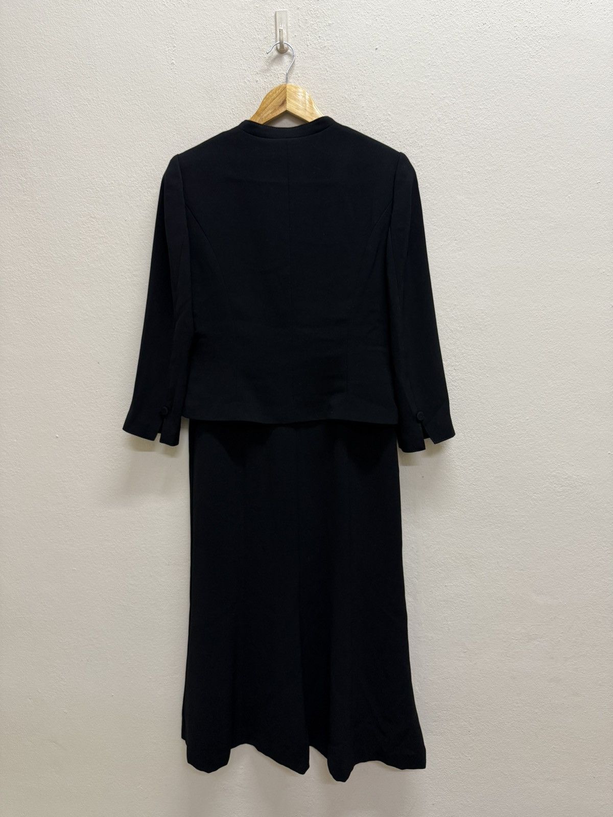 Aquascutum Aquascutum Black Formal Dress Open Front Size S / US 4 / IT 40 - 20 Thumbnail