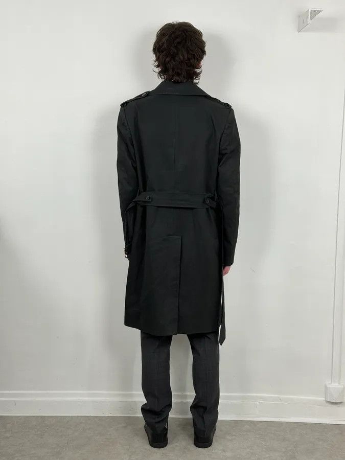 Yves Saint Laurent AW2005 Yves Saint Laurent Black Premium Classy Trench Coat Size US M / EU 48-50 / 2 - 3 Thumbnail