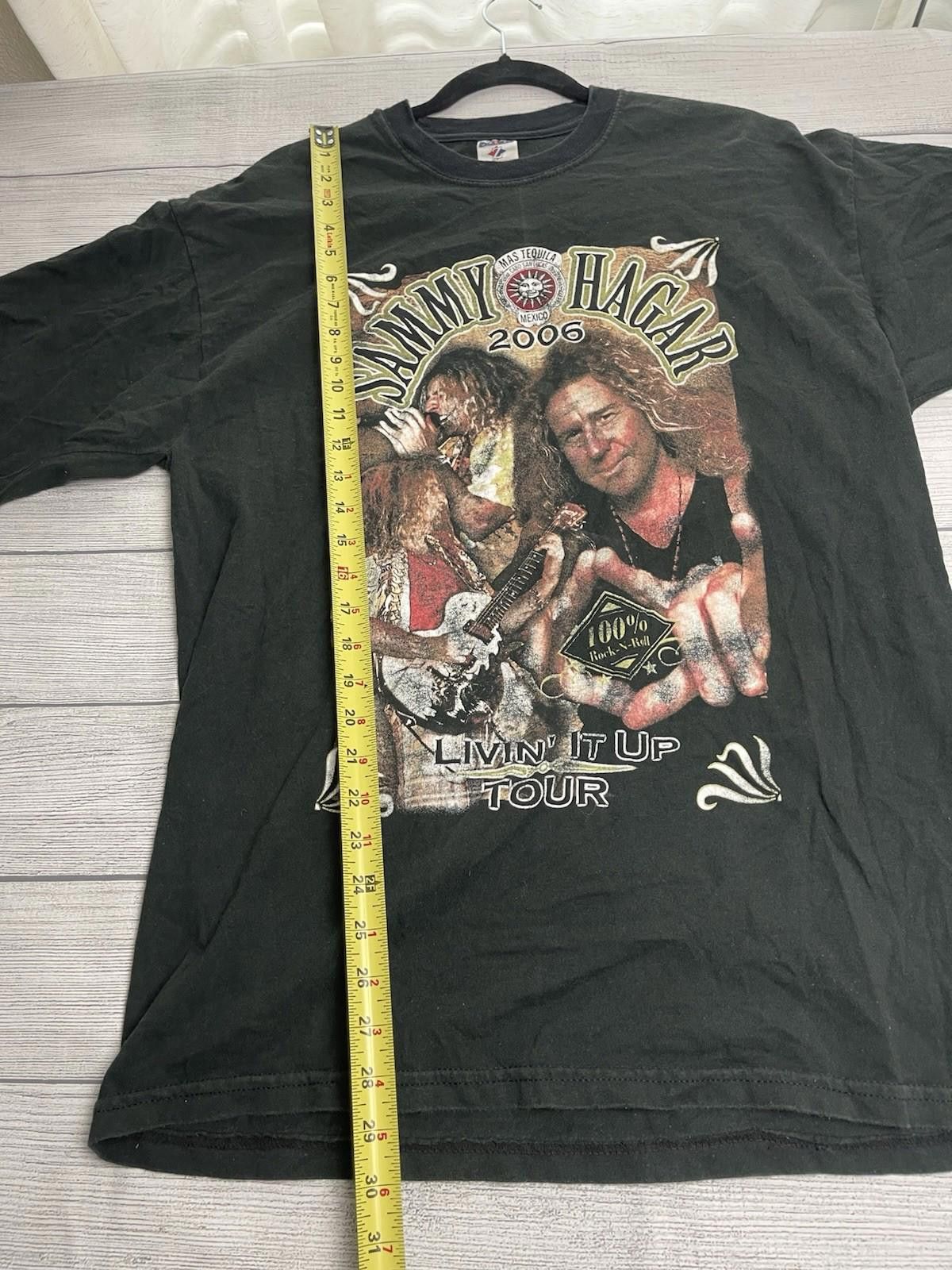 All Sport Y2K Sammy Hagar Van Halen Rock Concert Tour Promo XL Size US XL / EU 56 / 4 - 6 Thumbnail