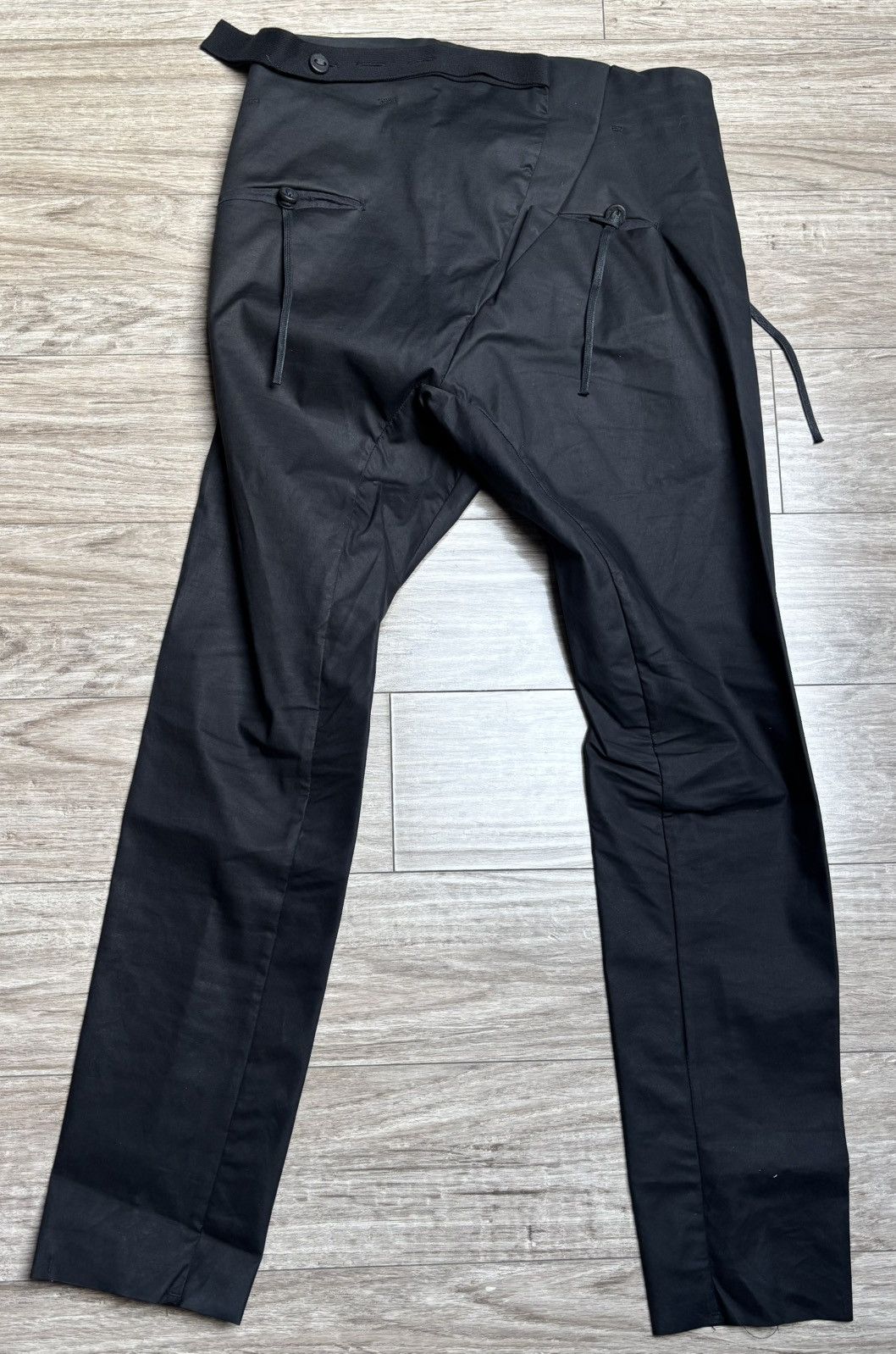 Boris Bidjan Saberi Boris Bidjan Saberi Pants Black Size L Size US 40 / EU 56 - 7 Thumbnail