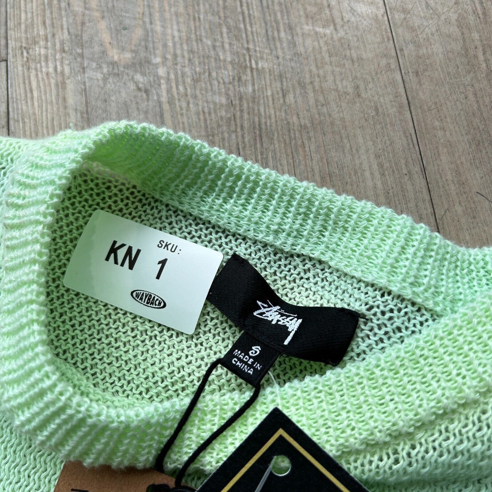 Stussy STUSSY Colour Change Light Sensitive Yarn Knit Sweater sz S Size US S / EU 44-46 / 1 - 6 Thumbnail
