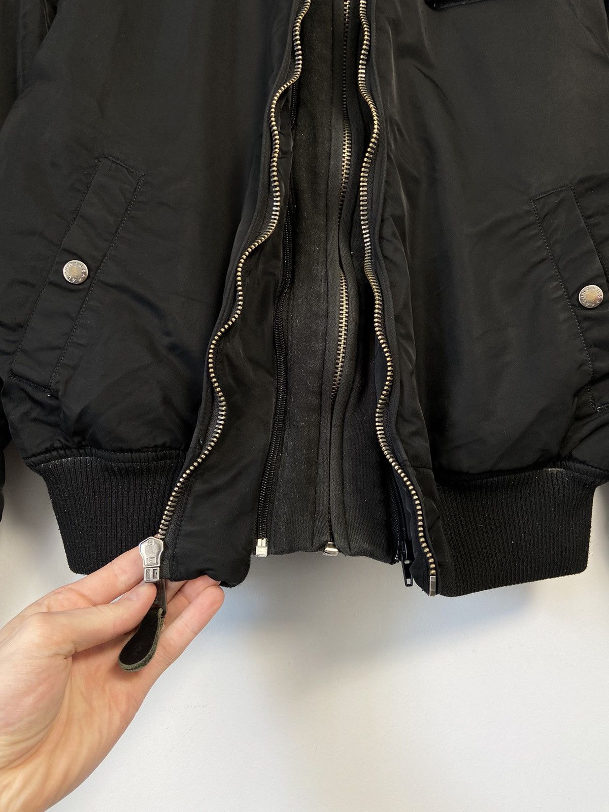 Alpha Industries Alpha Industries Vintage Bomber Jacket hoodie Y2K style Size US L / EU 52-54 / 3 - 6 Thumbnail