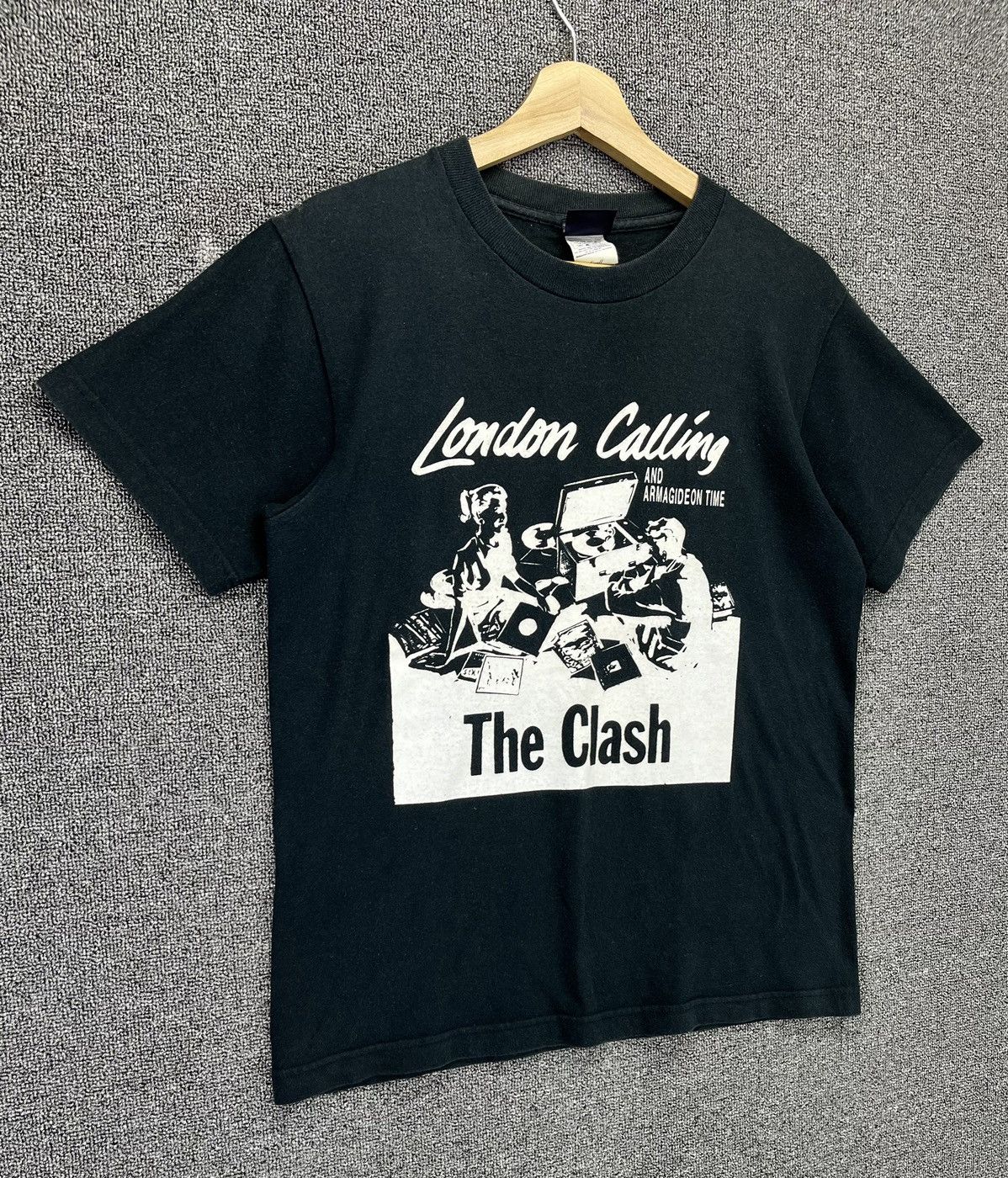 Band Tees The Clash London Calling Punk Rock Band Tees T Shirts Size US S / EU 44-46 / 1 - 2 Thumbnail