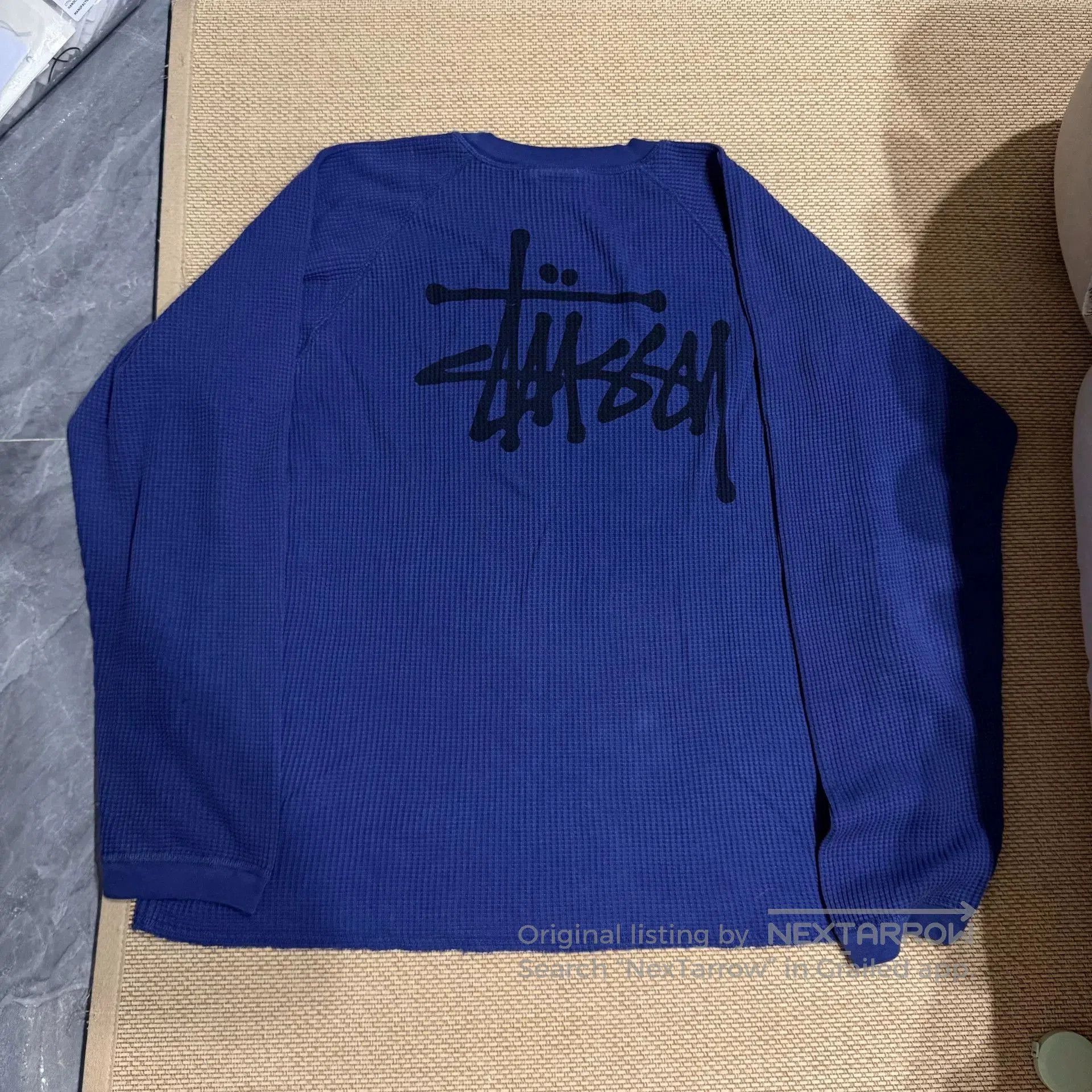 Stussy Stussy Waffle Long Sleeve Shirt. Size US XL / EU 56 / 4 - 2 Thumbnail