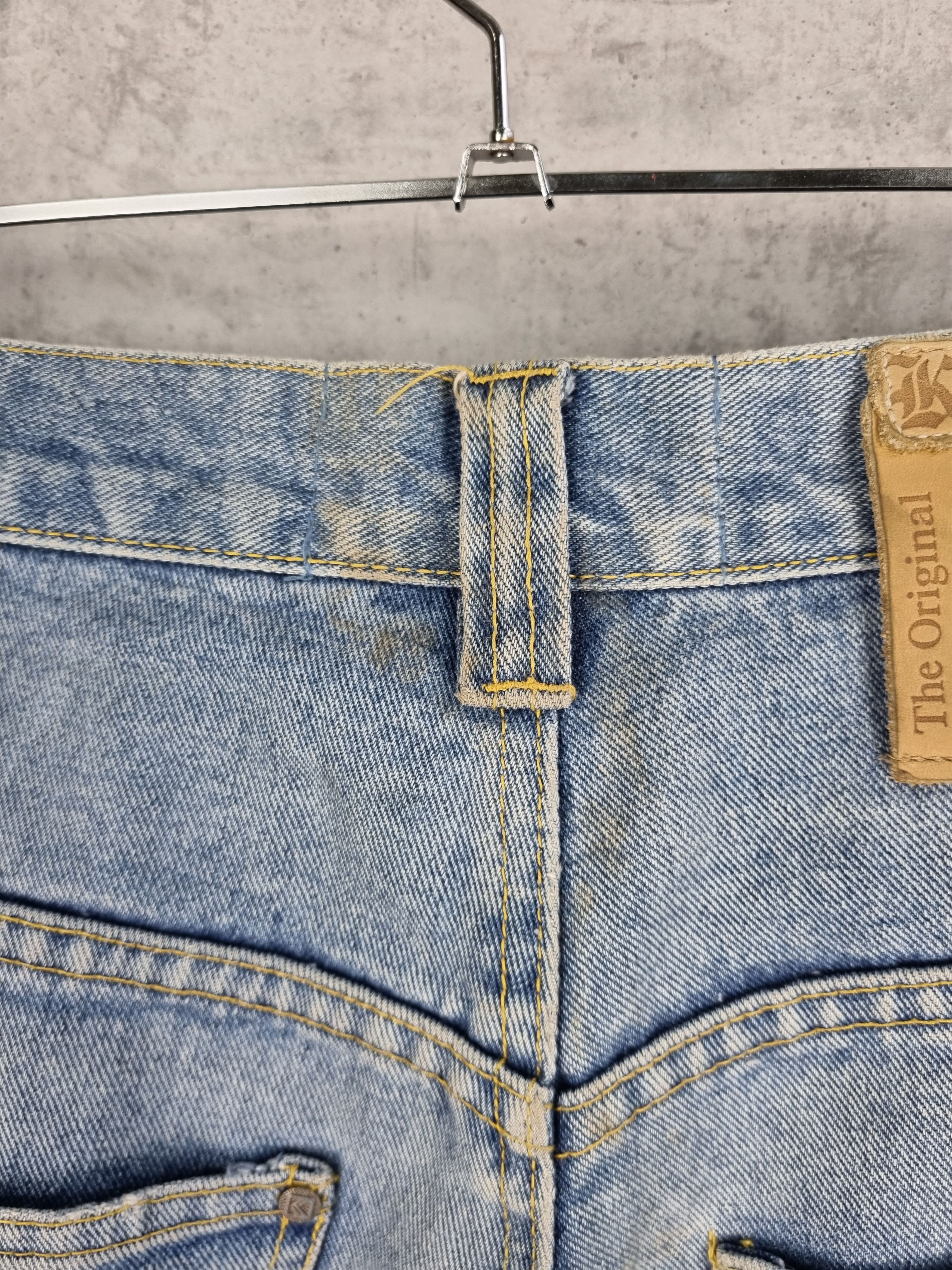 Karl Kani × Vintage × Wu-Tang Clan Karl Kani Brooklyn Embroidered Big Logo Baggy Vintage Jeans Size US 34 / EU 50 - 7 Thumbnail