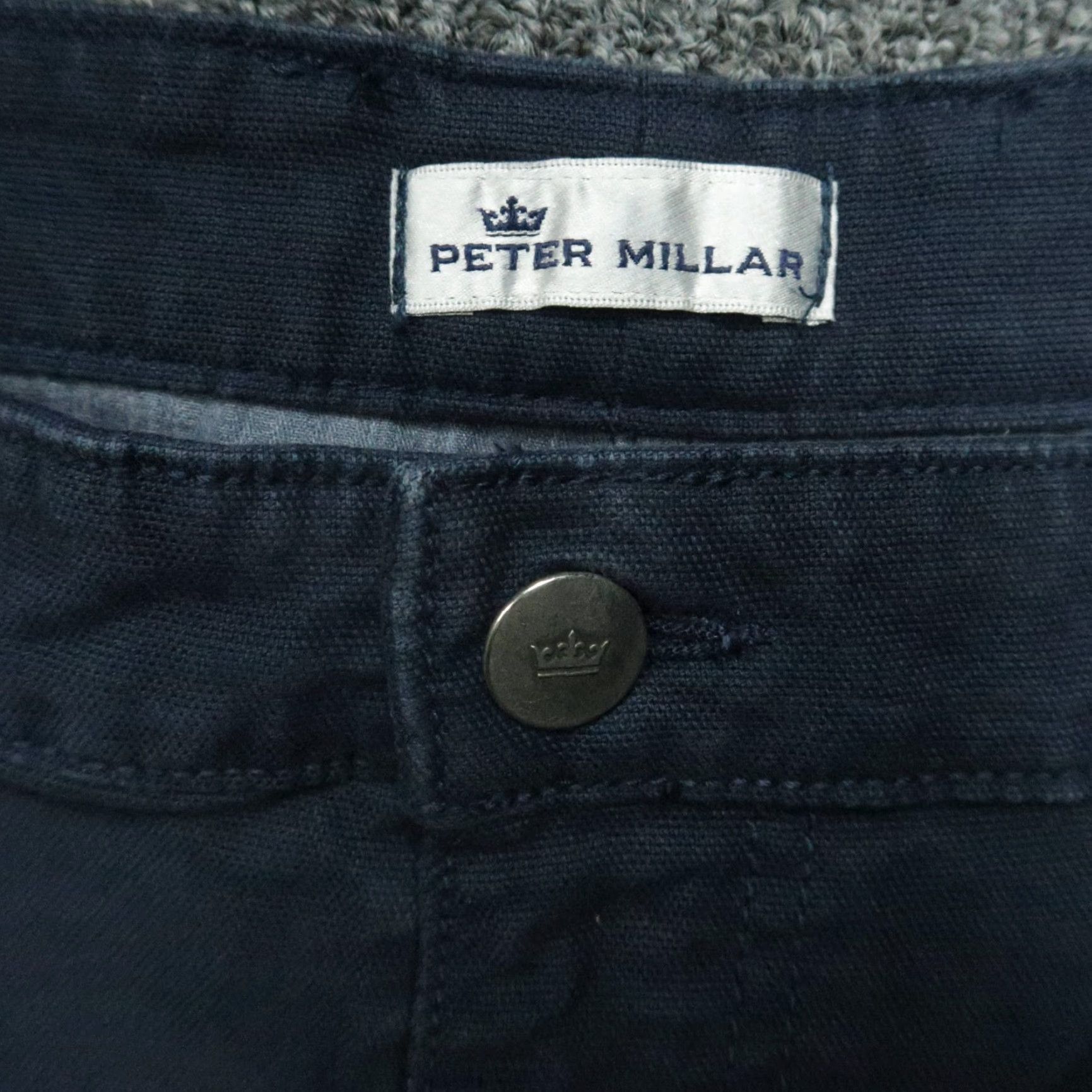Peter Millar Peter Millar Pants Mens 40x30 Blue Vintage Canvas Chino 5 Pocket Trouser Size US 40 / EU 56 - 4 Thumbnail
