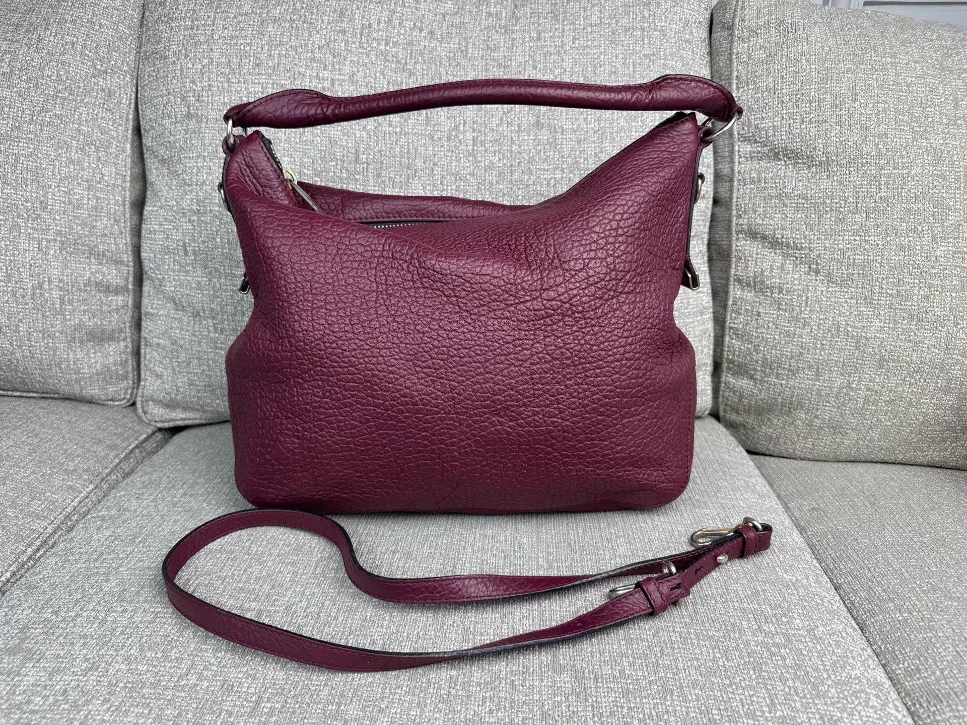Burberry Burberry genuine leather hobo bag with shoulder strap Ｑ27 Size ONE SIZE - 4 Thumbnail