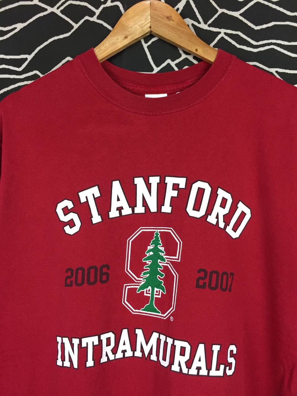 Gildan × Vintage Vtg Y2K Stanford University Intramurals Champions Tee Size US M / EU 48-50 / 2 - 3 Thumbnail