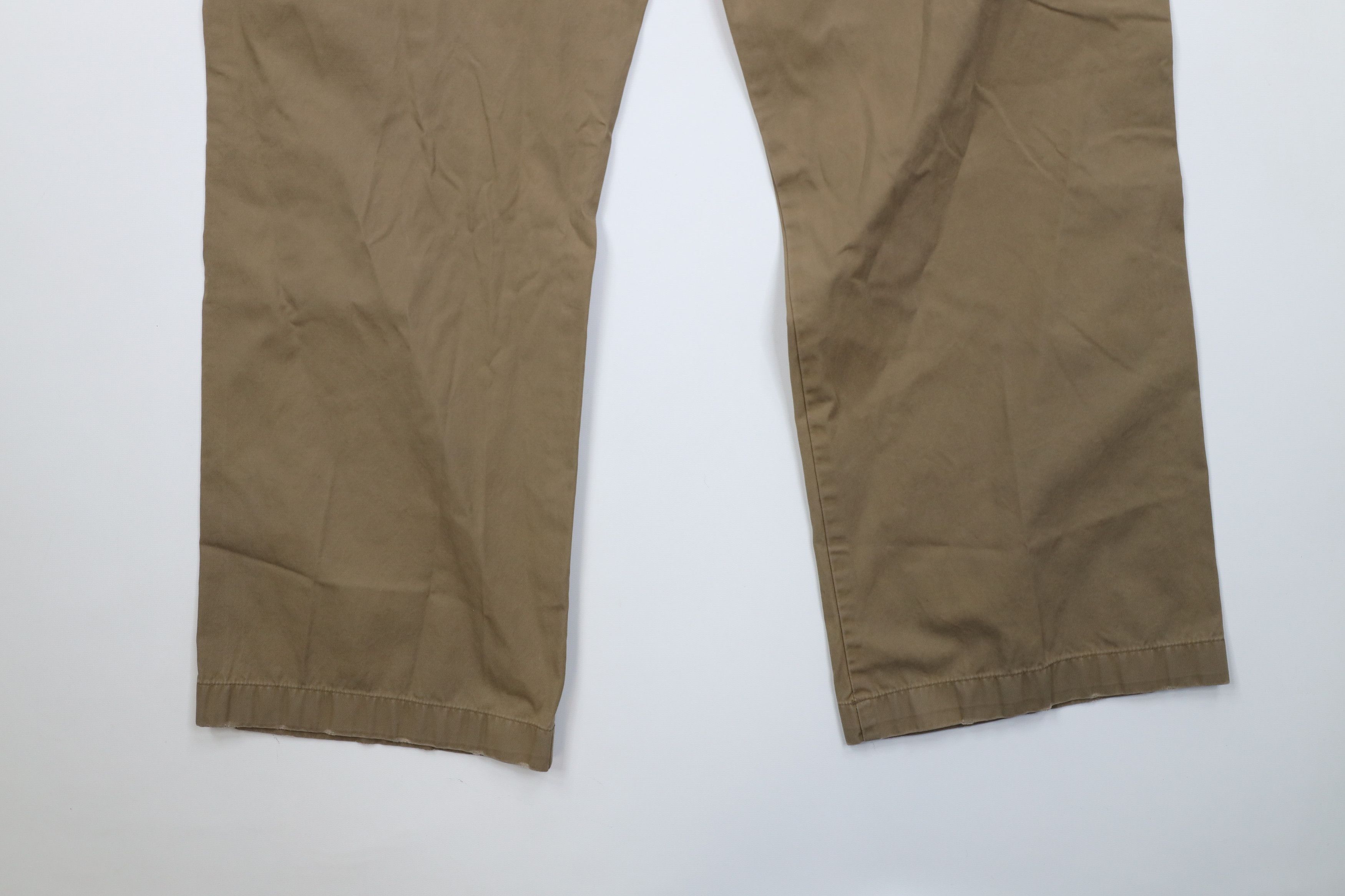 Banana Republic Vintage Y2K Banana Republic Wide Leg Chino Pants Brown Size US 38 / EU 54 - 13 Thumbnail