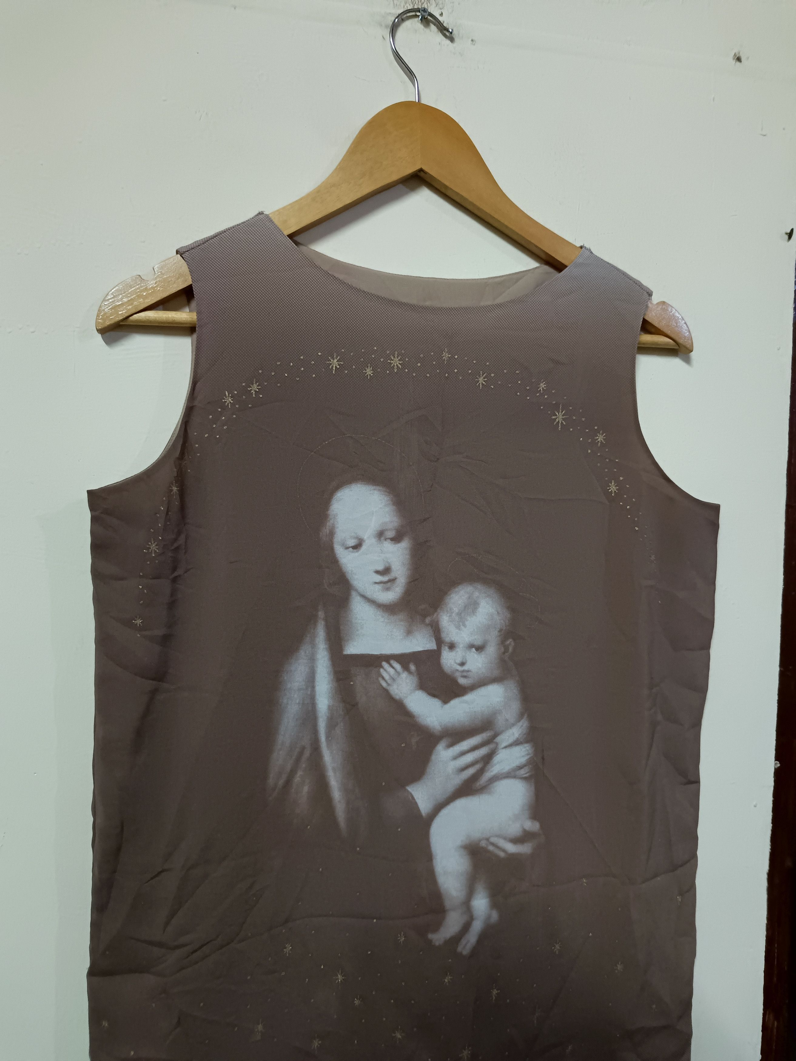 Japanese Brand Maison de toiles Madonna del Granduca dress Size L / US 10 / IT 46 - 3 Thumbnail
