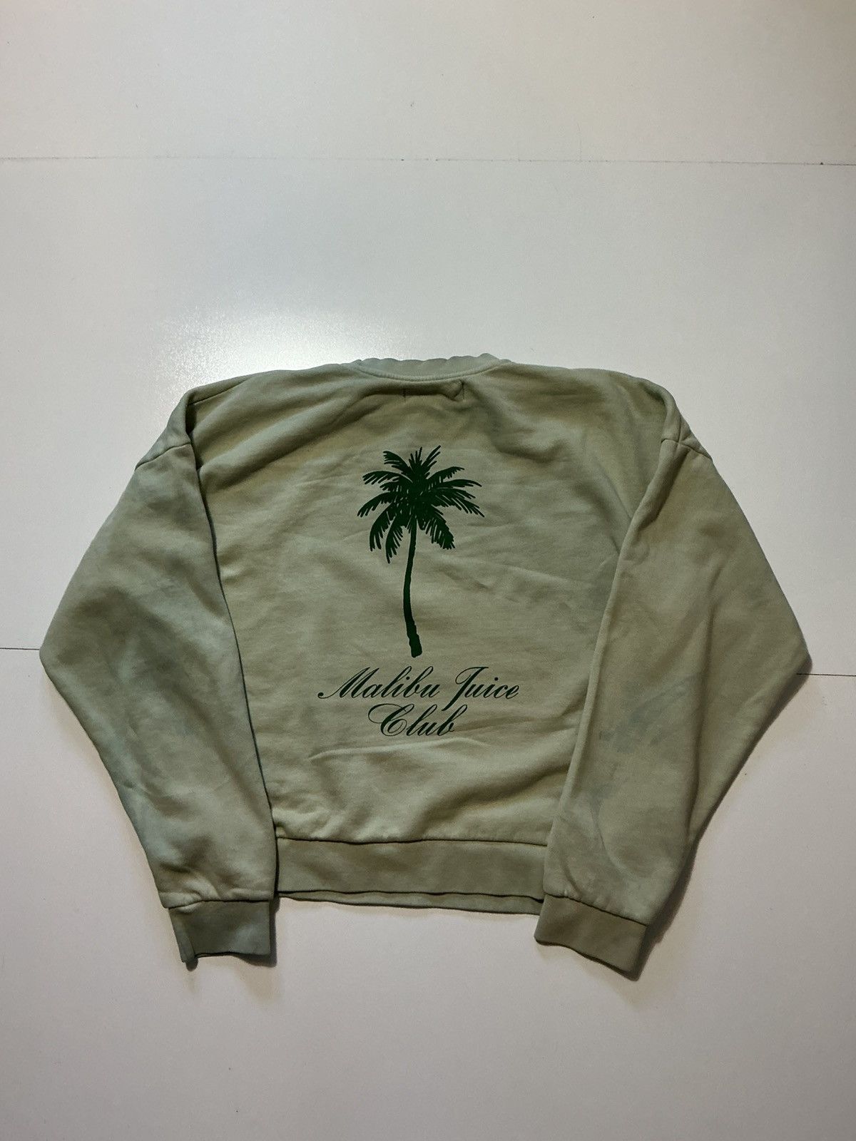 Other Malibu Juice Club Crosscreek Honeydew Palm Tree Sweatshirt Size US XL / EU 56 / 4 - 3 Thumbnail