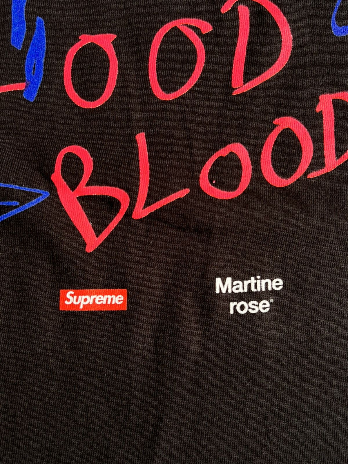 Martine Rose × Supreme L Supreme x Martine Rose Lee Scratch Perry tee Tshirt black Size US L / EU 52-54 / 3 - 19 Thumbnail