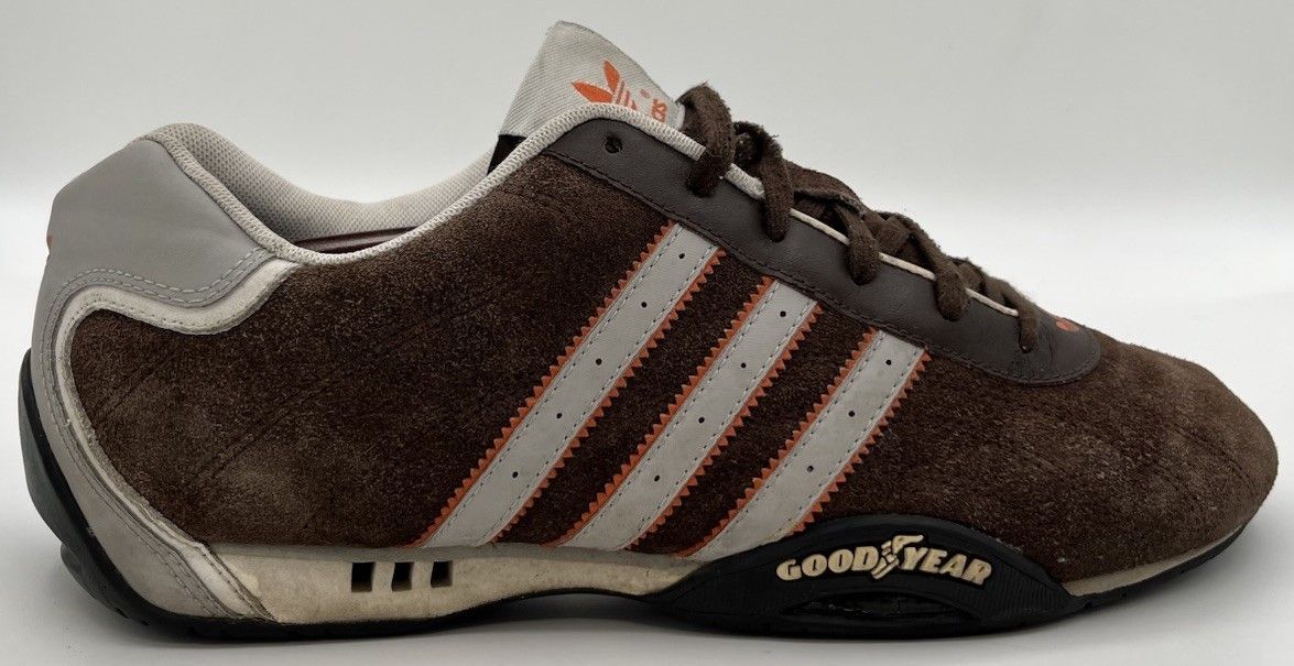 Adidas Adidas Adi Racer Low Goodyear Driving Racing Brown Size 9 Size US 9 / EU 42 - 8 Thumbnail