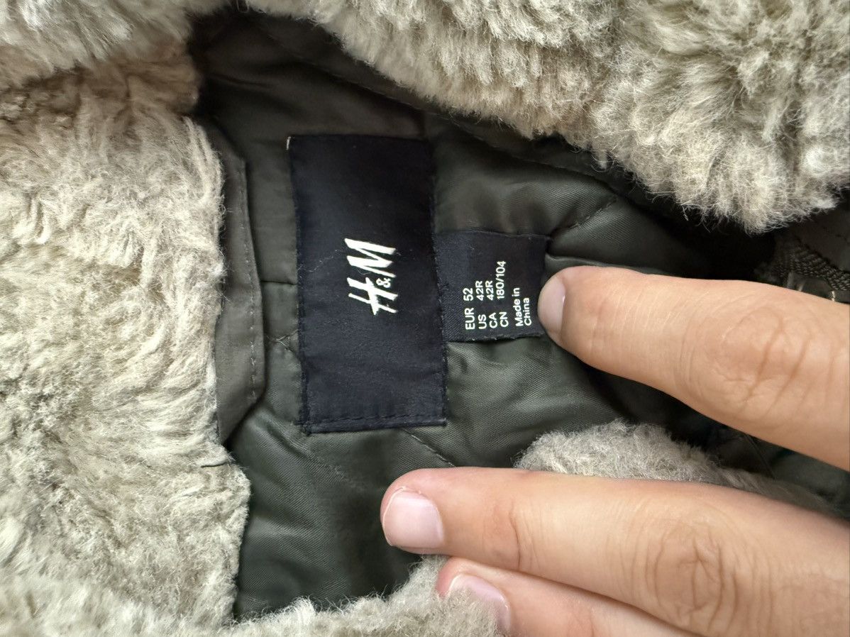 H&M H&M green flight bomber Size US L / EU 52-54 / 3 - 4 Thumbnail