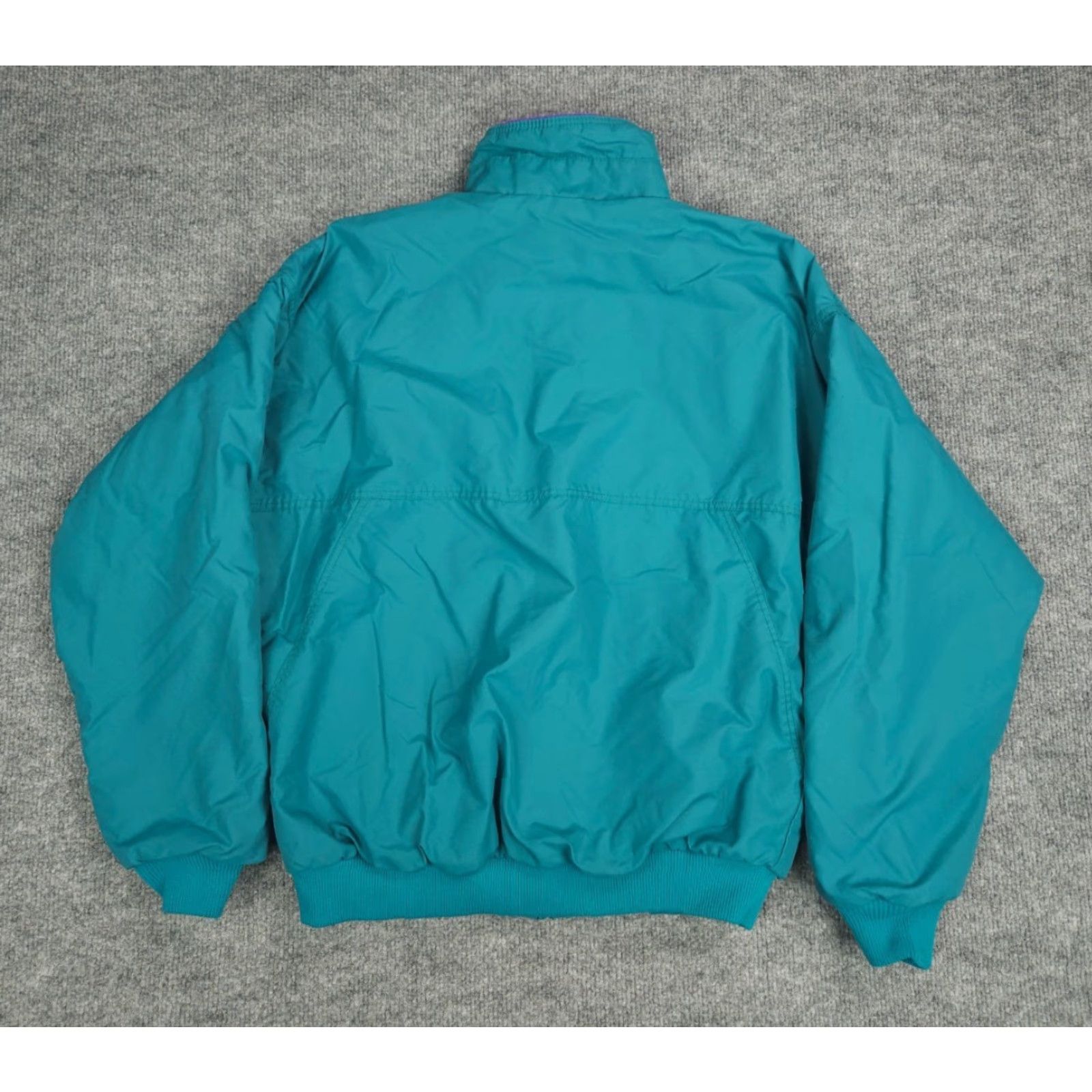Patagonia VINTAGE Patagonia Jacket Women's 8 Green Fleece Lined Made USA Full Zip Size M / US 6-8 / IT 42-44 - 2 Thumbnail