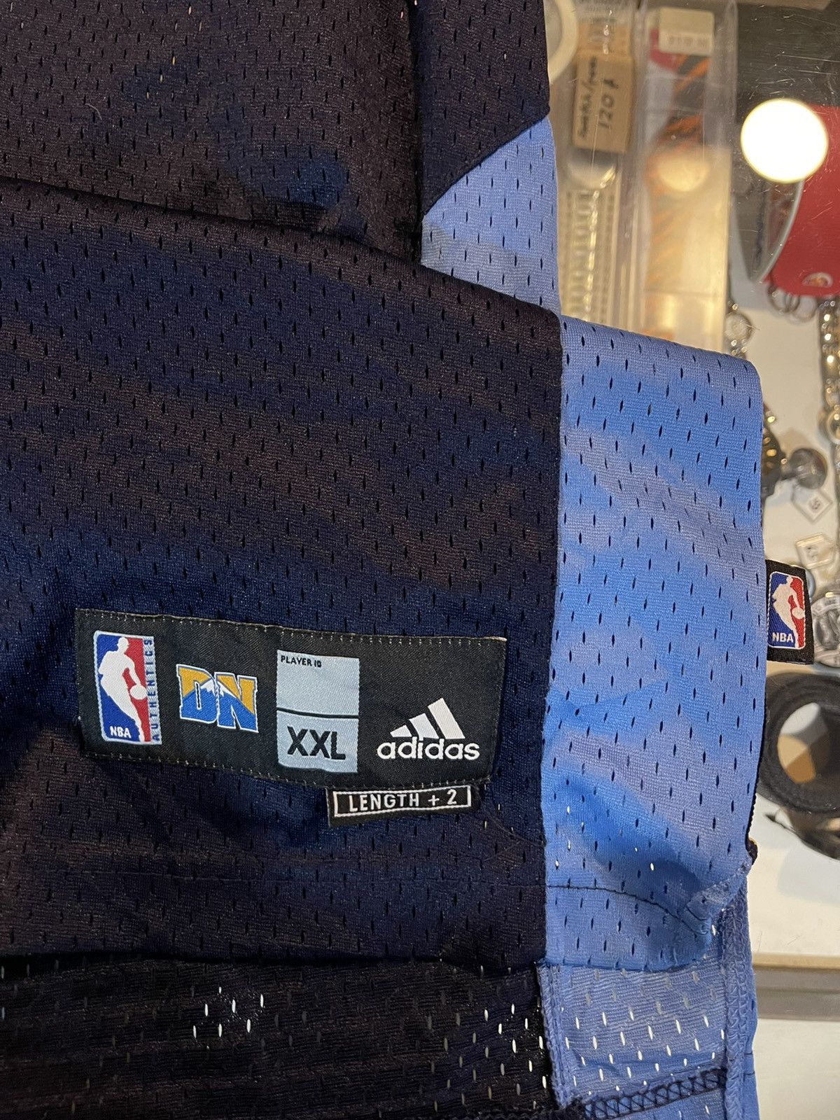 Adidas VINTAGE DENVER NUGGETS 2006 ALLEN INVERSON Size US XXL / EU 58 / 5 - 4 Thumbnail