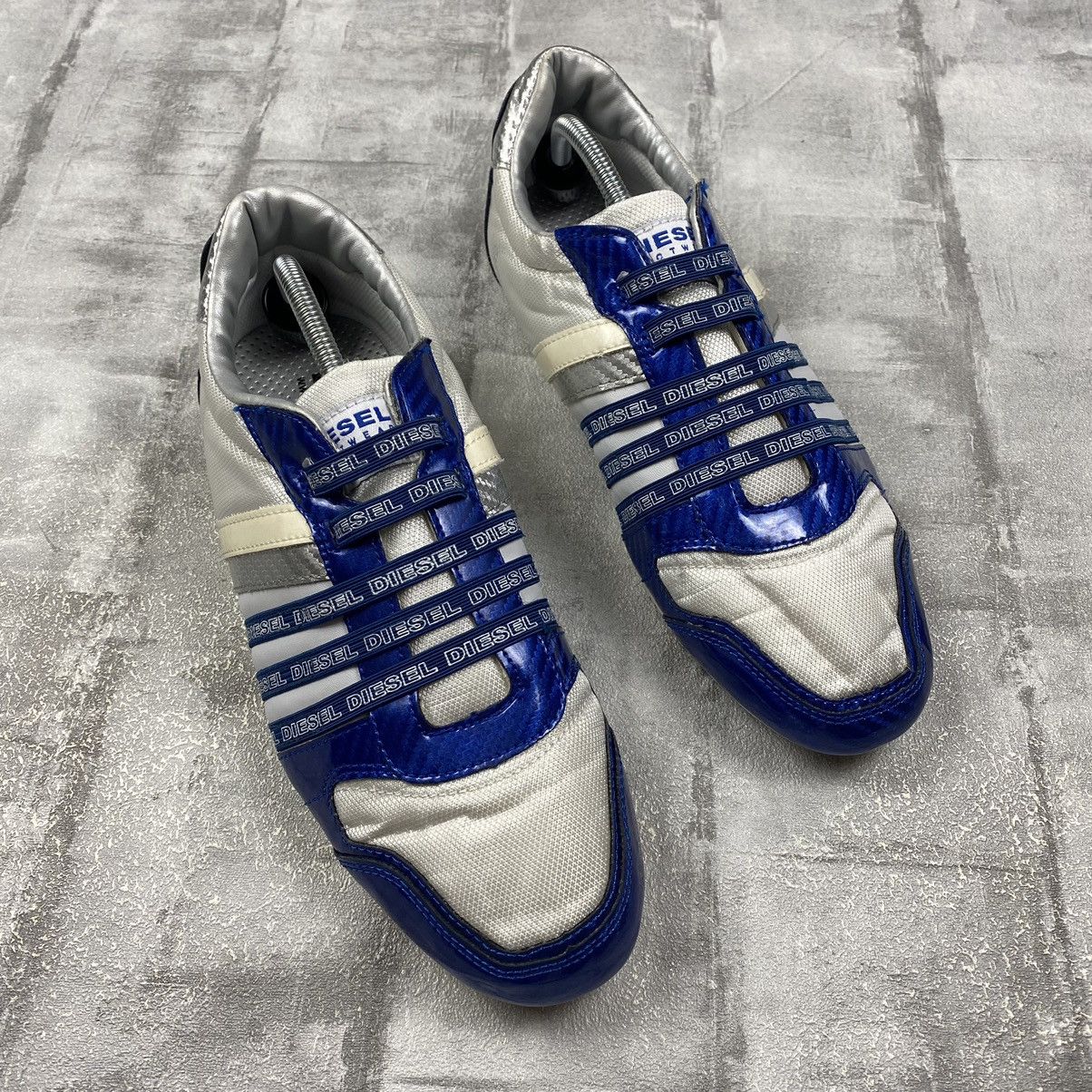 Diesel × Vintage Very Rare !!! Diesel Vintage Monogram Sneakers Size US 8.5 / EU 41-42 - 2 Thumbnail