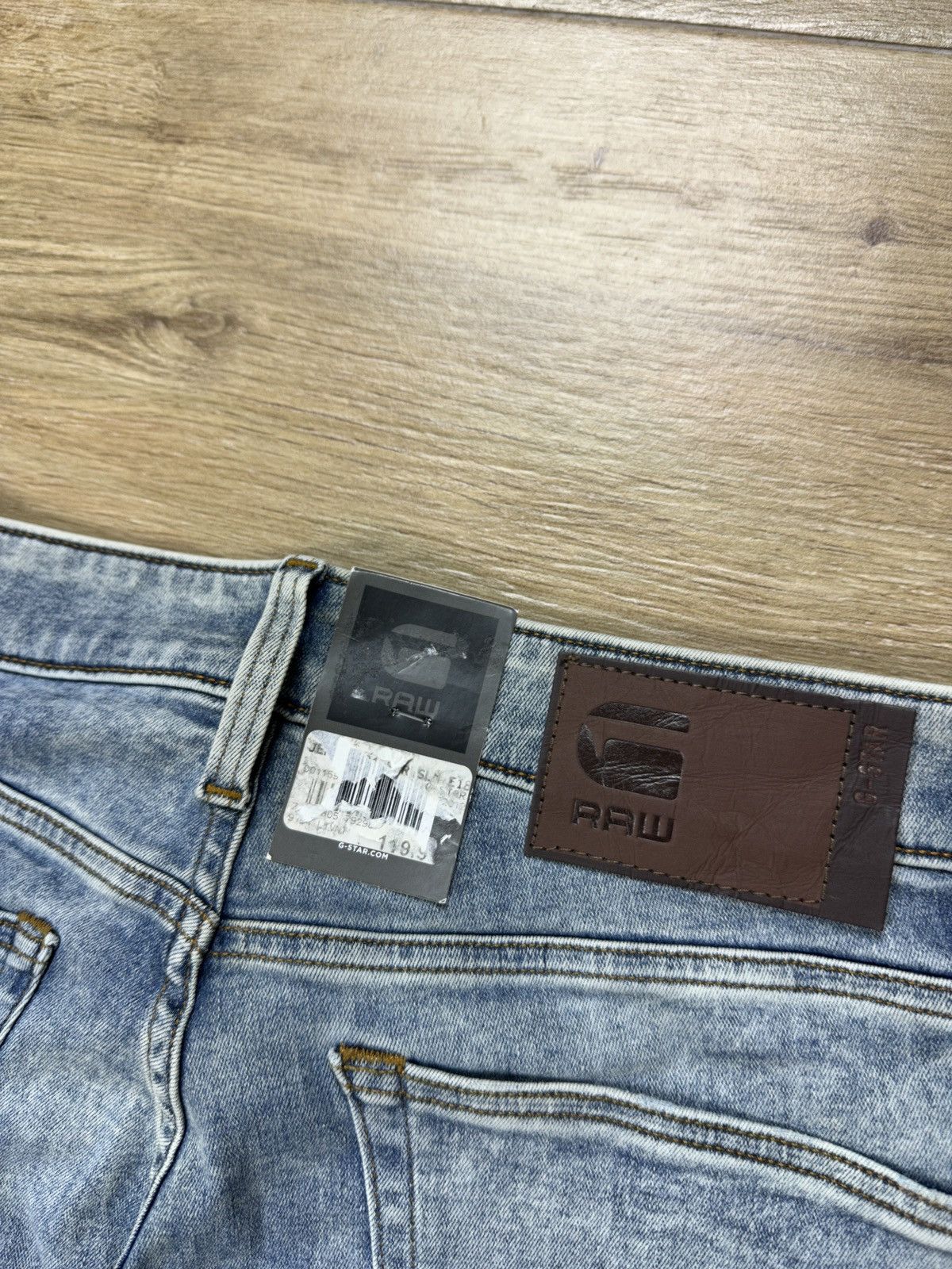 G-Star NEW🏷️ G-Star Raw 3301 Deconstructed Super Slim Denim Jeans Size US 29 - 11 Thumbnail