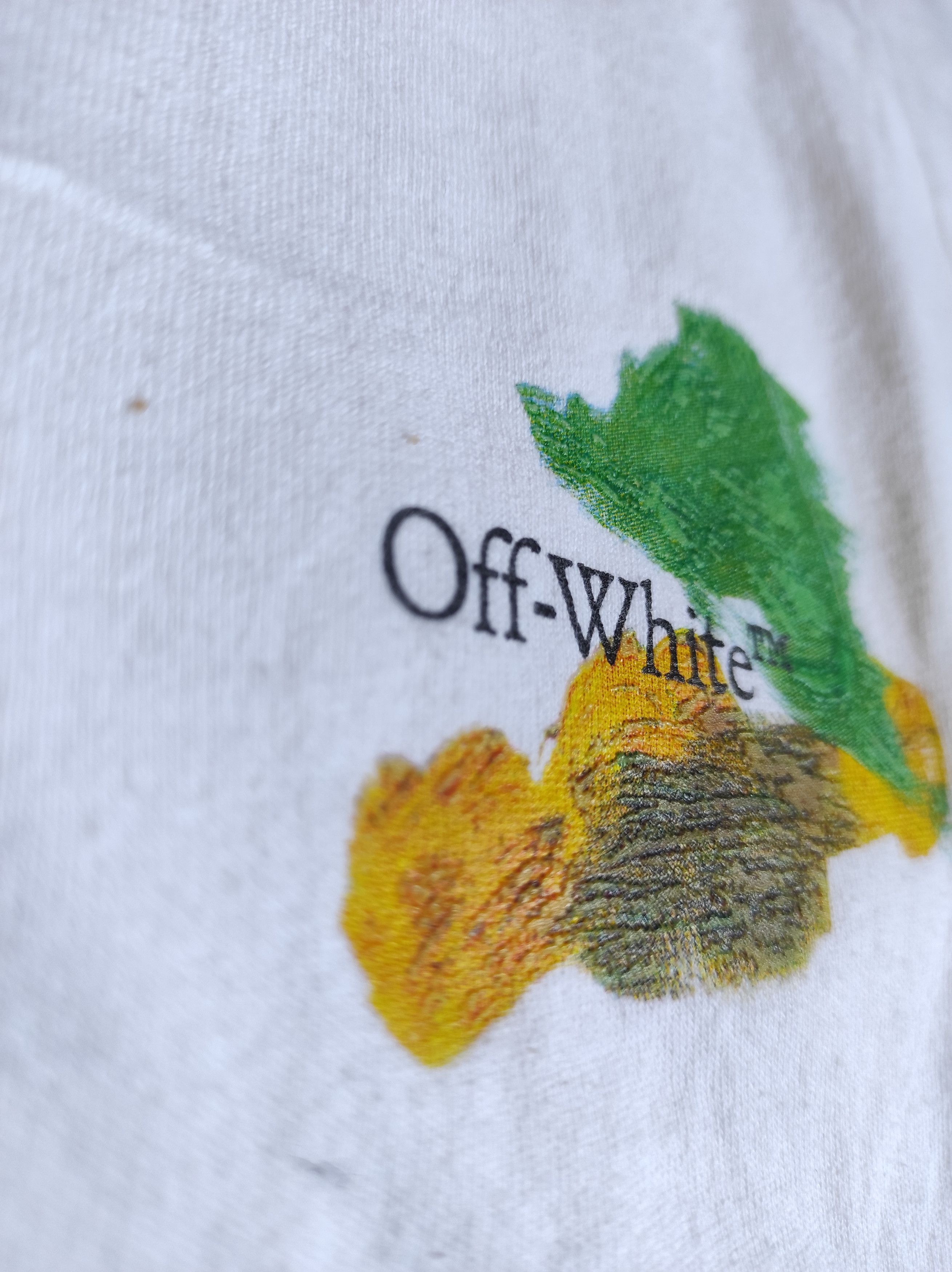 Off-White Off-White Brush Stroke Arrow Tee Size US L / EU 52-54 / 3 - 3 Thumbnail