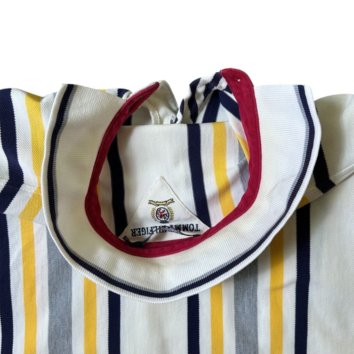 Tommy Hilfiger Vintage Tommy Hilfiger Striped Polos Size US L / EU 52-54 / 3 - 9 Thumbnail