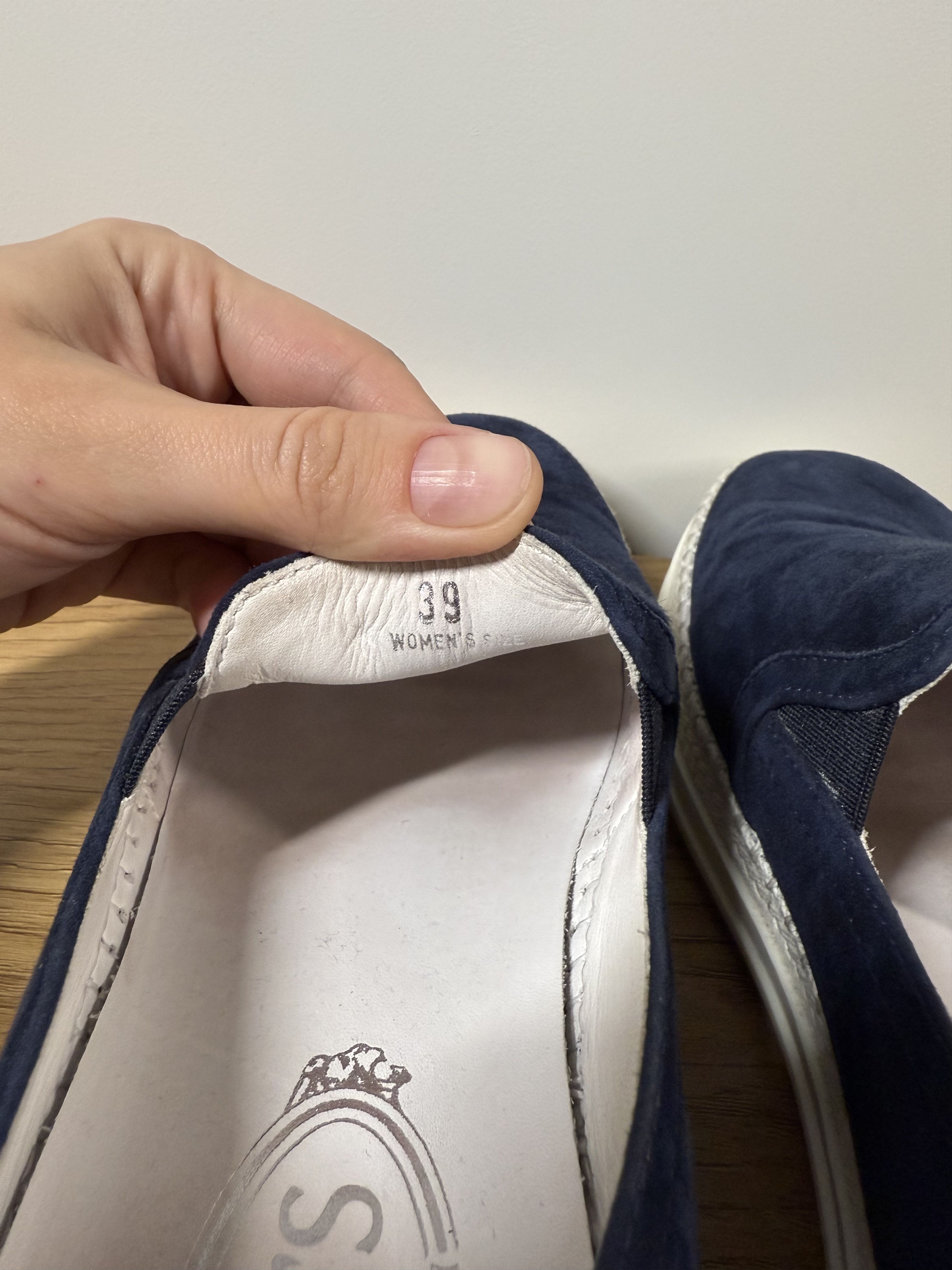 Tod's Tod's Navy Blue Suede Espadrille Slip On Sneakers US9 Size US 9 / IT 39 - 8 Thumbnail