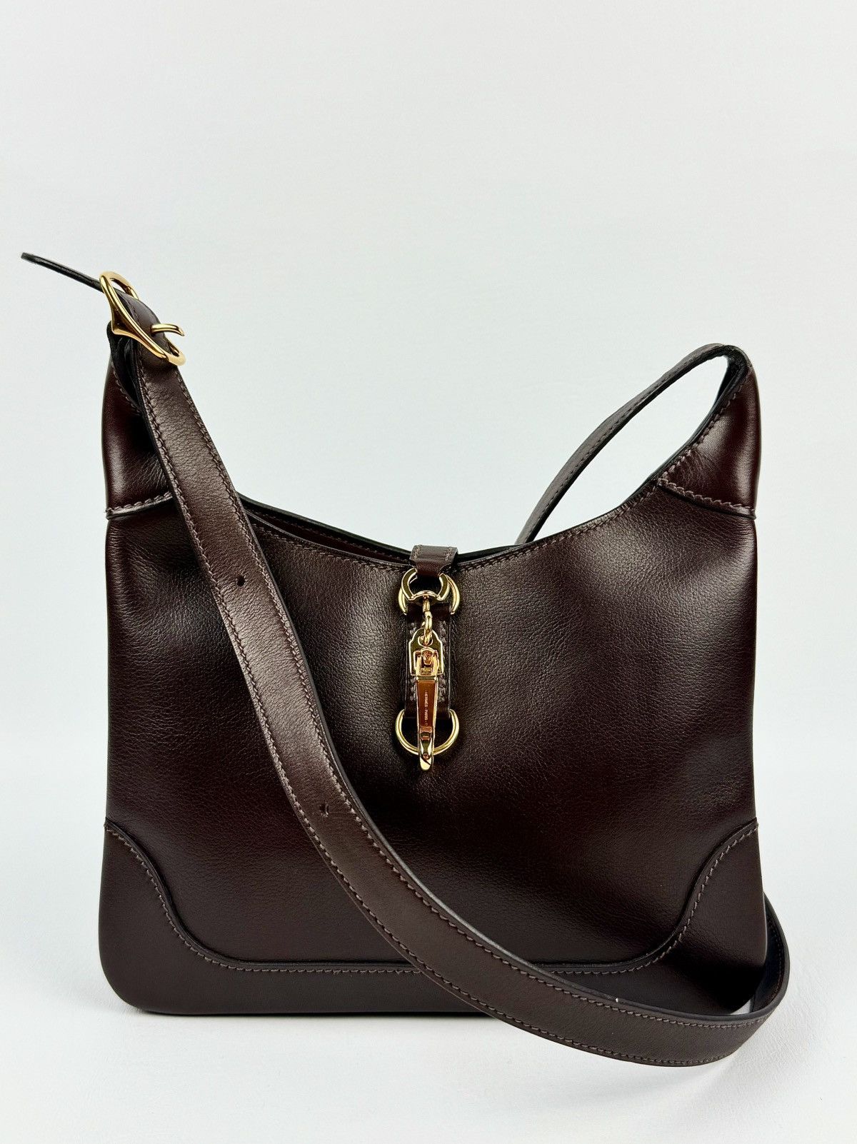 Hermes Hermes - 2020 - Evercolor - Brown & Gold - Trim Duo - 24 Size ONE SIZE - 1 Thumbnail