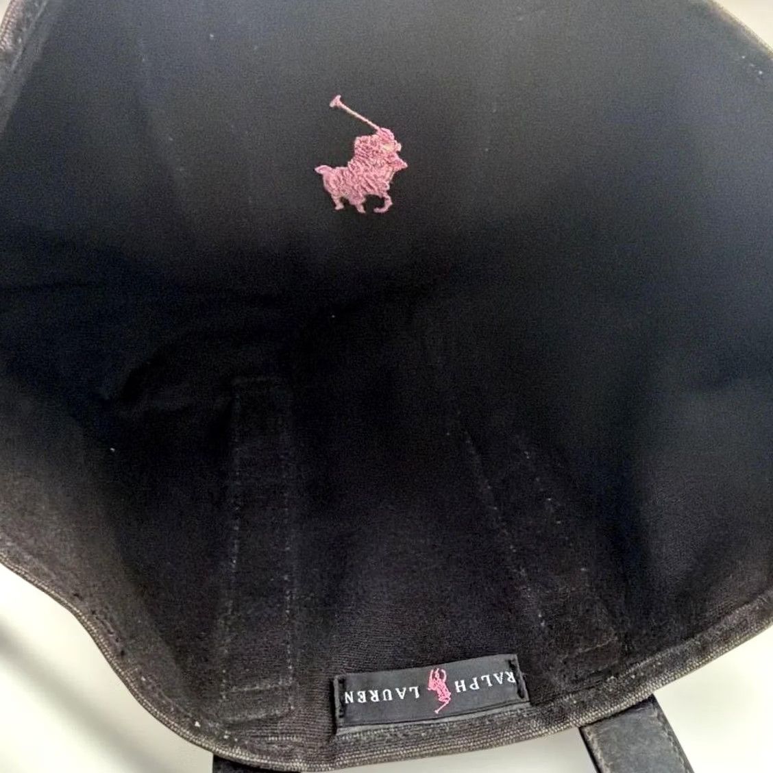 Ralph Lauren Ralph Lauren Women Tote Bag Logo Embroidery Pink Limited Edition Designer C Size ONE SIZE - 4 Thumbnail