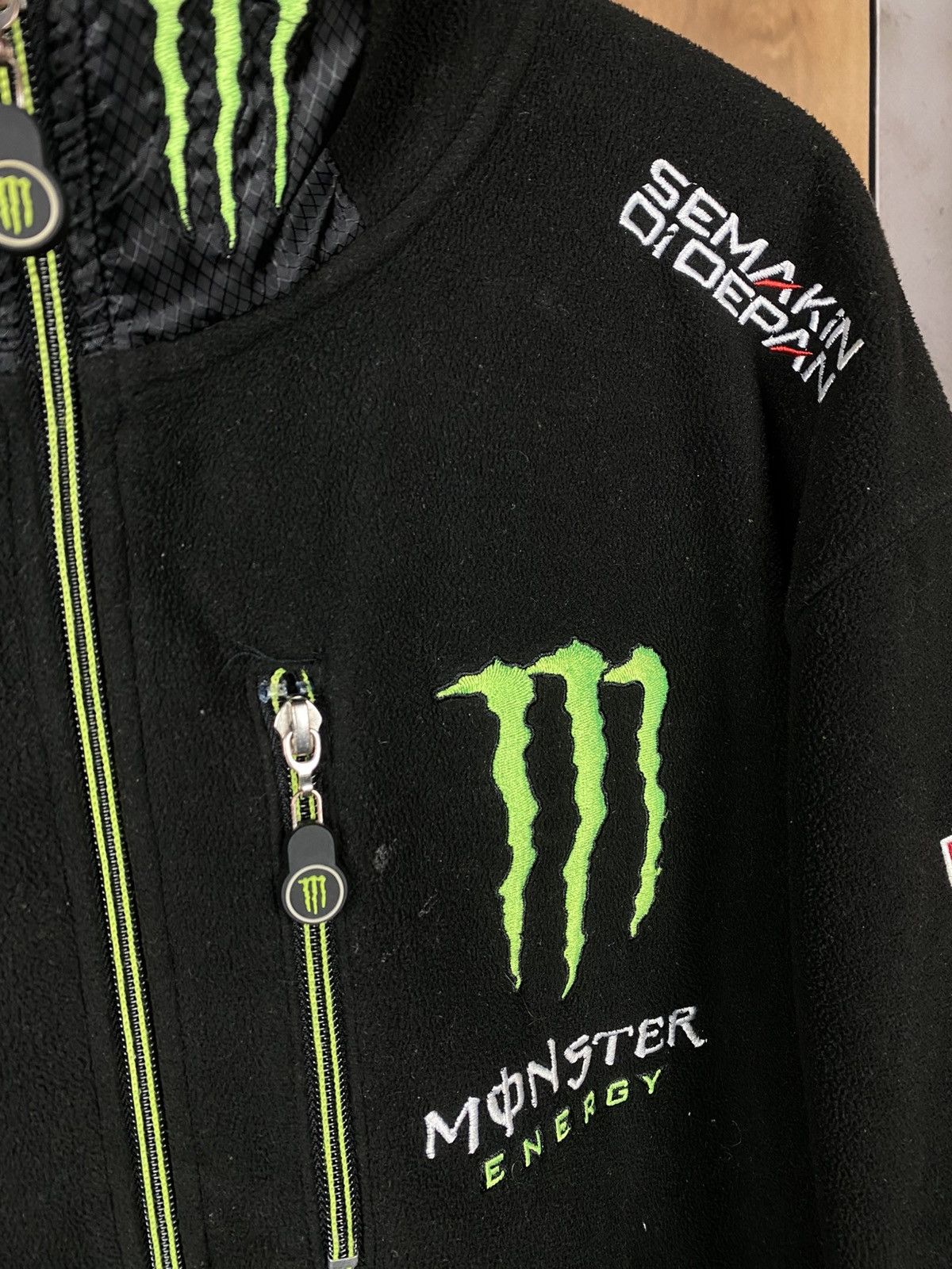 Yamaha 🏁VTG Jacket Fleece Monster Yamaha Tech 3 Official Racing🏁 Size US L / EU 52-54 / 3 - 15 Thumbnail