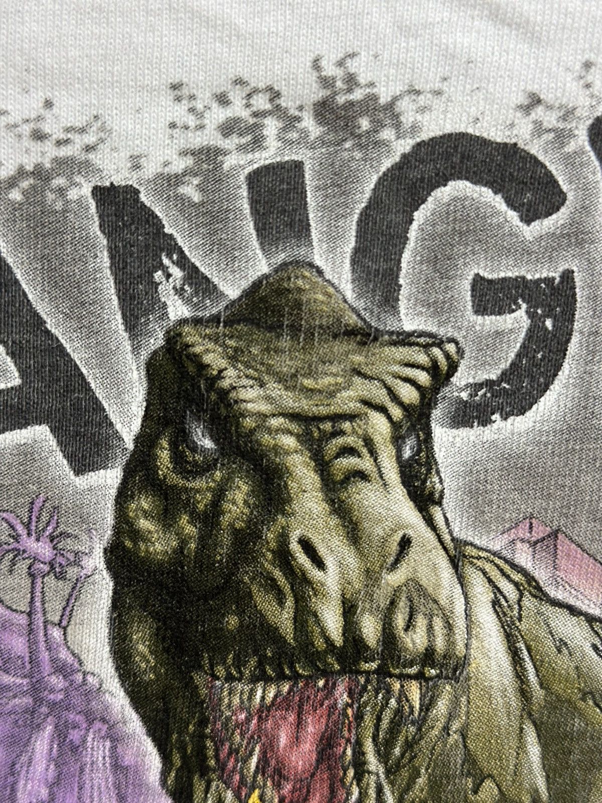 Universal Studios × Vintage Vintage Jurassic Park The Ride Faded Tee Size US L / EU 52-54 / 3 - 3 Thumbnail