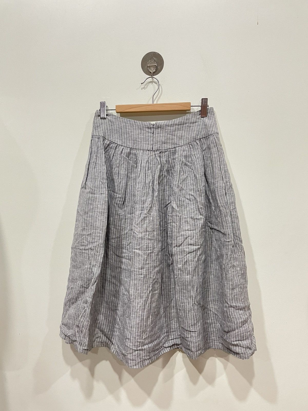 image of Agnes B. Striped Skirt, Women's (Size 28)