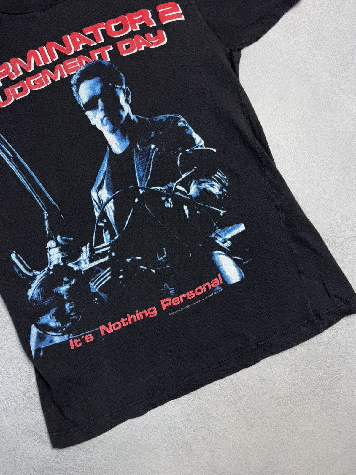 Other Vintage 1991 Terminator 2 Judgement Day Cult Movie T-Shirt Size US XS / EU 42 / 0 - 4 Thumbnail