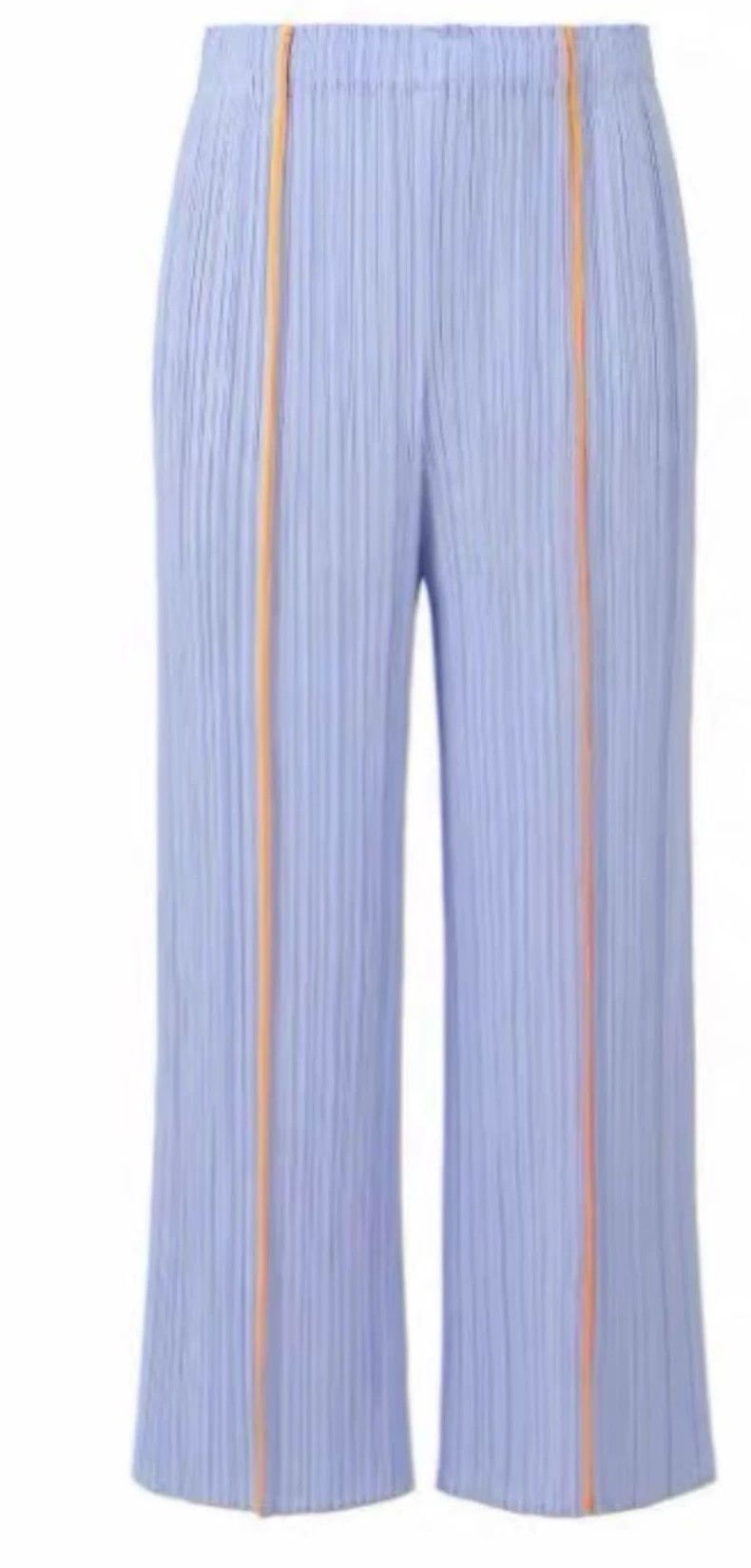 Issey Miyake size:3 Purple pleated trousers