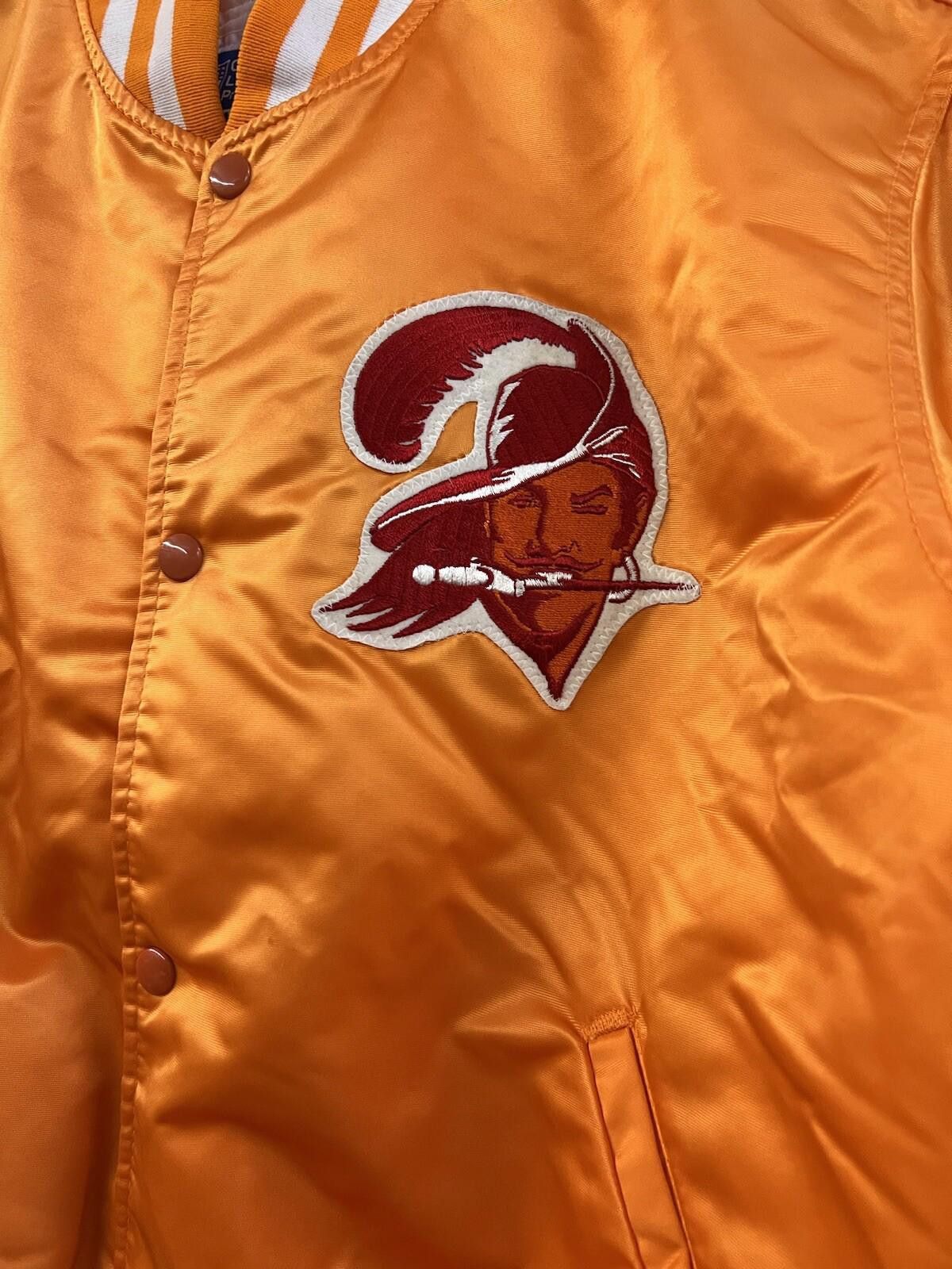 Starter Tampa Bay Buccaneers Creamsicle Starter Satin Style Jacket L Size US L / EU 52-54 / 3 - 3 Thumbnail