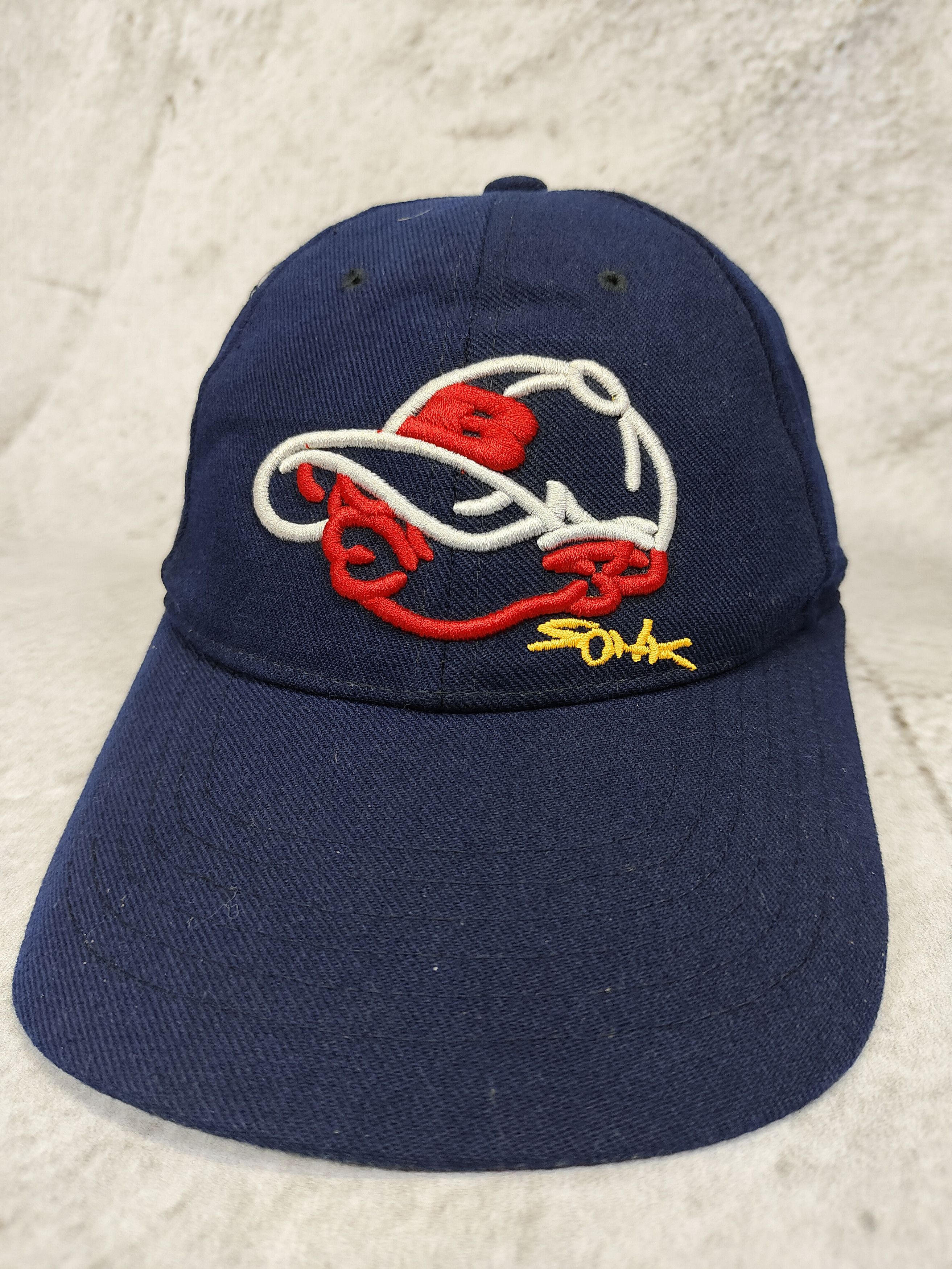 Vintage 90s S.O.H.K💥Big Embroidery Logo Hip Hop Rap Streetwear Caps Size ONE SIZE - 3 Thumbnail