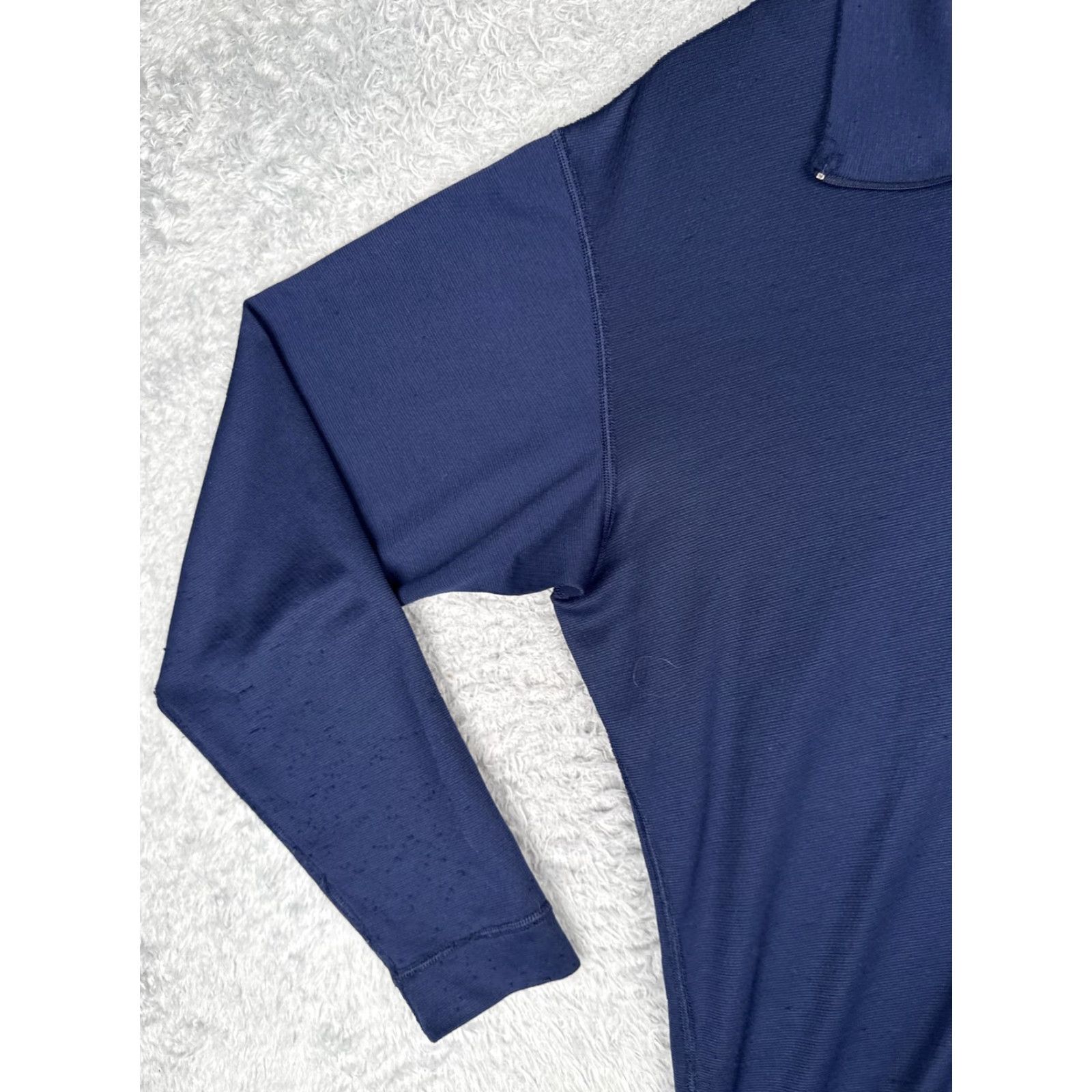 Patagonia VINTAGE Patagonia Shirt Mens Large Blue Long Sleeve 1/2 Zip Capilene USA Thermal Size US L / EU 52-54 / 3 - 3 Thumbnail