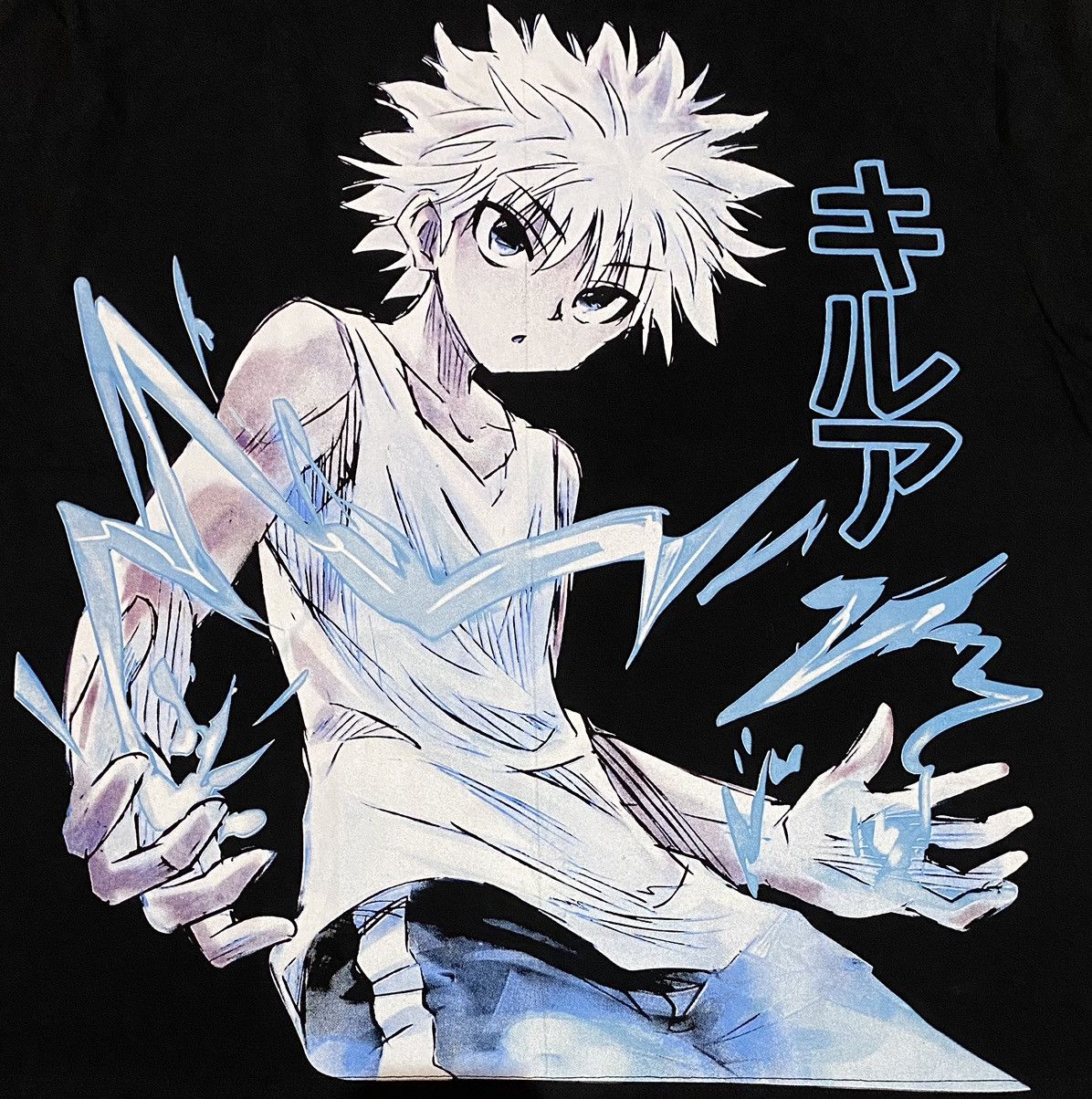 Japanese Brand 🔥RARE🔥 Hunter x Hunter Killua Zoldyck Transmuter Boot Tee Size US L / EU 52-54 / 3 - 3 Thumbnail