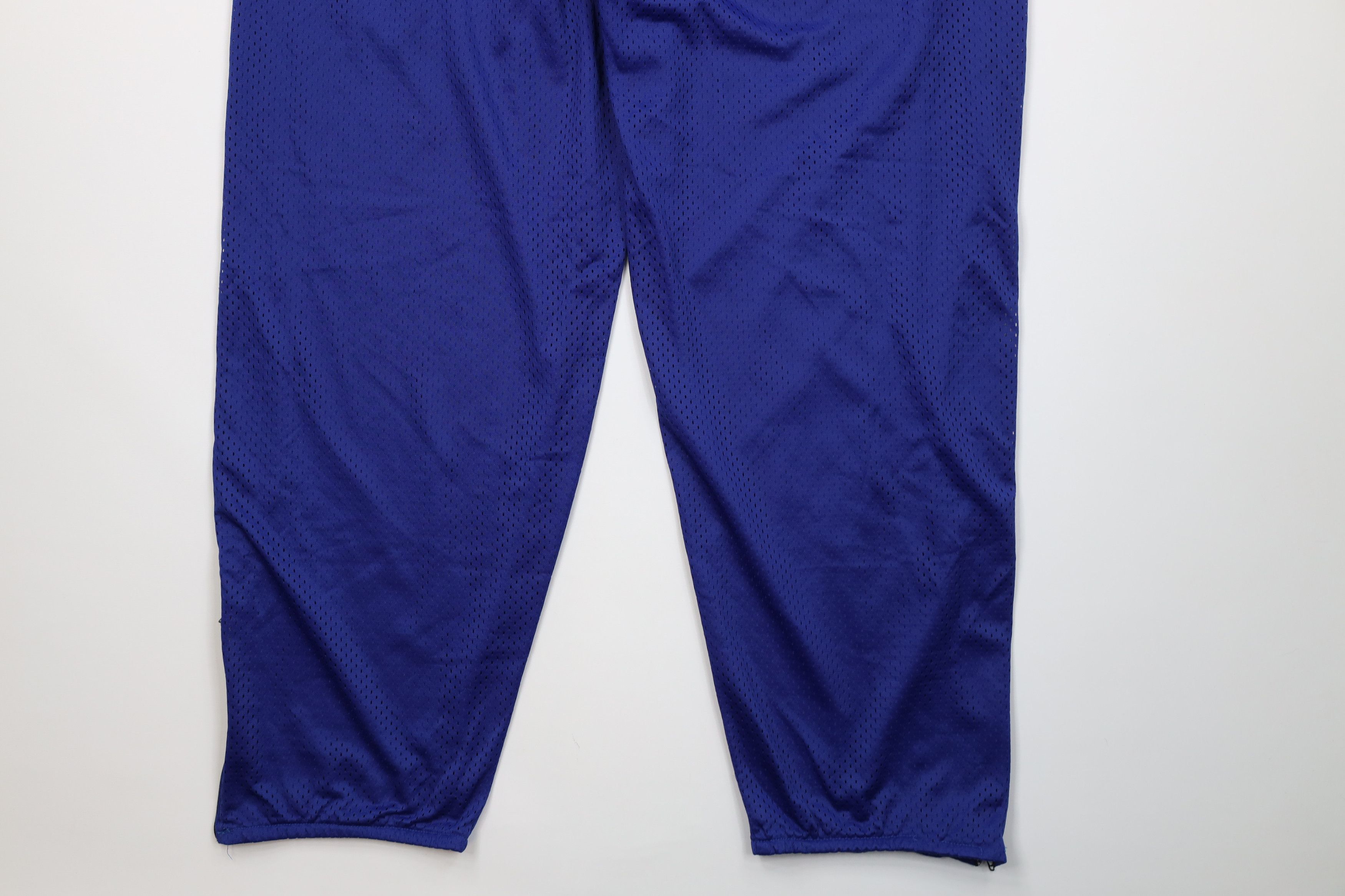 Vintage Vintage 90s Streetwear Wide Leg Pants Blue Polyester USA Size US 36 / EU 52 - 13 Thumbnail