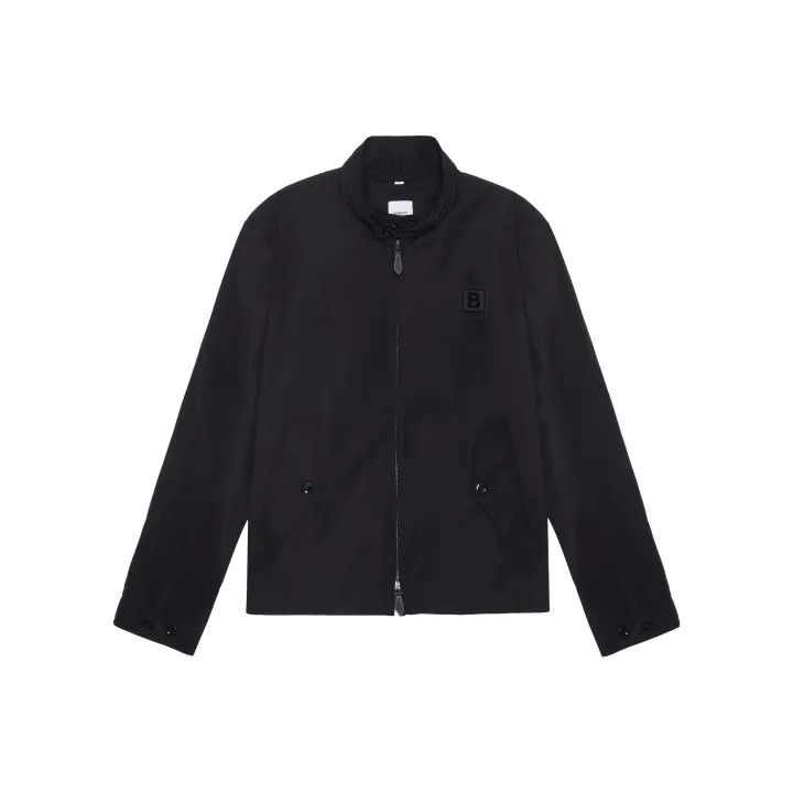 Burberry Burberry Black Leather Logo Casual Jacket Size US L / EU 52-54 / 3 - 1 Thumbnail