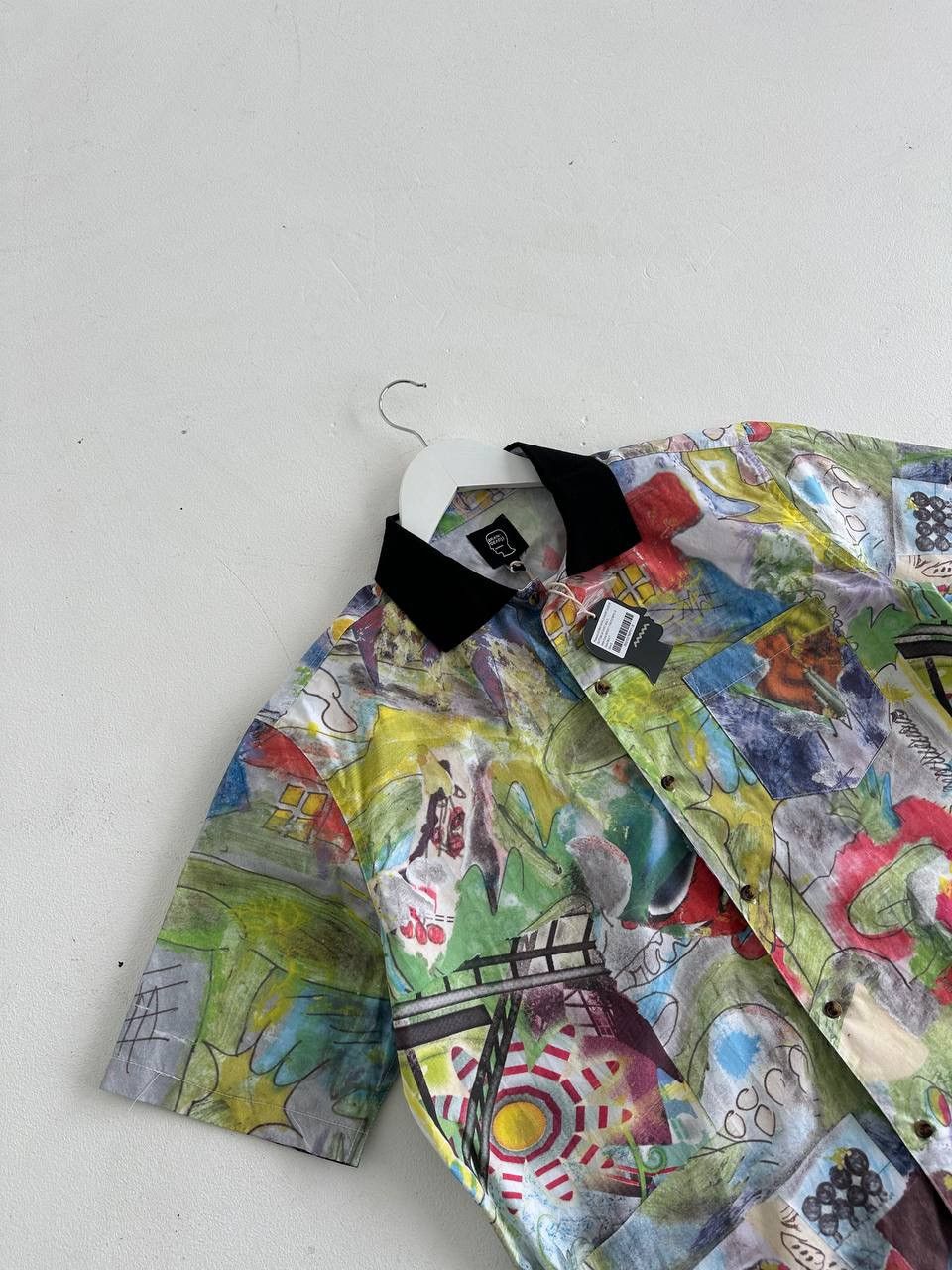 Brain Dead Leomis World Short Sleeve Button Up Shirt Size US S / EU 44-46 / 1 - 4 Thumbnail