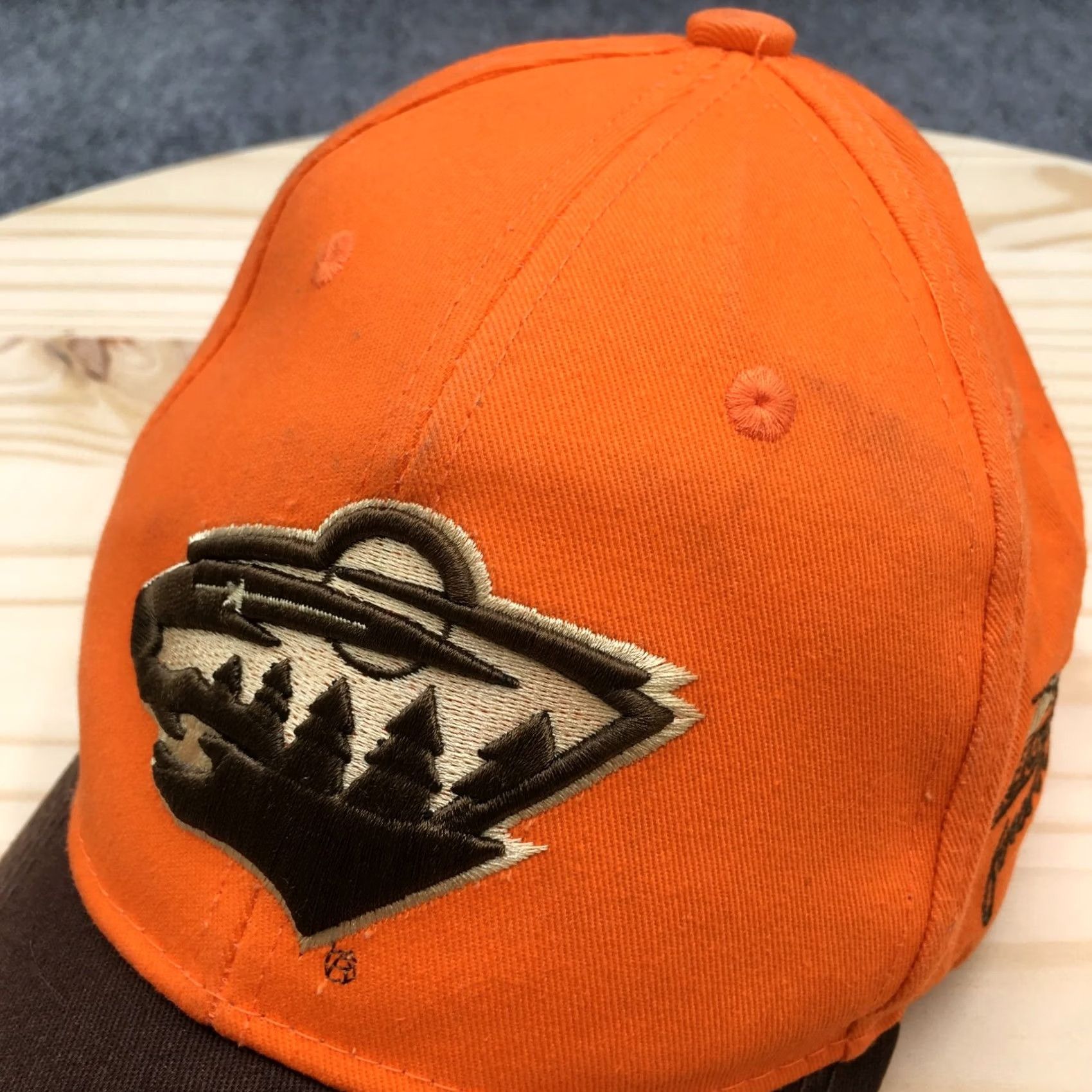 Vintage Melonwear Minnesota Wild Baseball Cap Hat Mens OS Orange Embroidered Pheasants Forever Size ONE SIZE - 4 Thumbnail