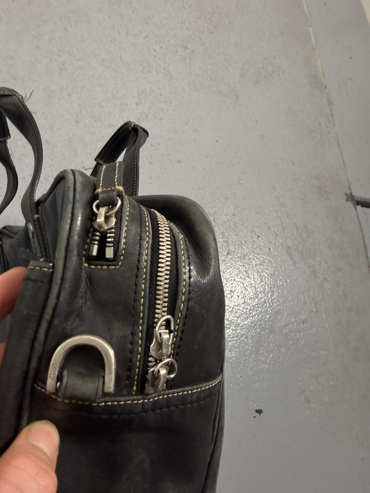 Coach Avant-garde Coach Dense Leather Handbag Size ONE SIZE - 8 Thumbnail