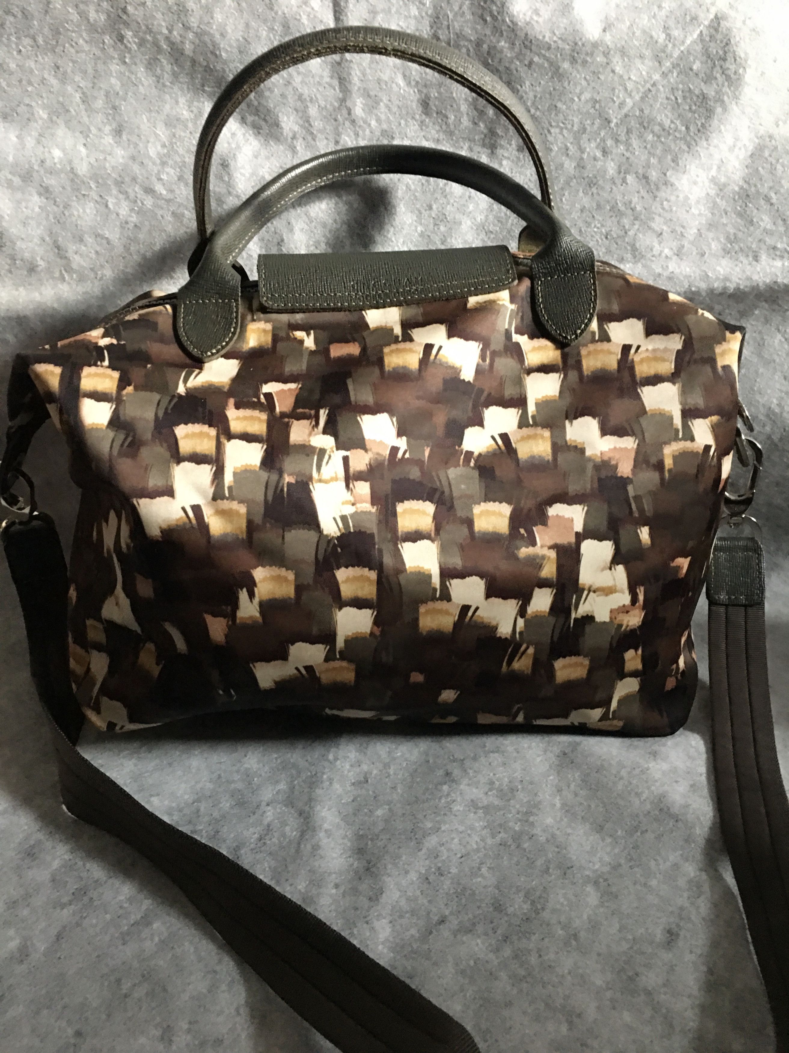 Longchamp LONGCHAMP Le Pliage Neo Khaki Green Bag Limited Size ONE SIZE - 3 Thumbnail