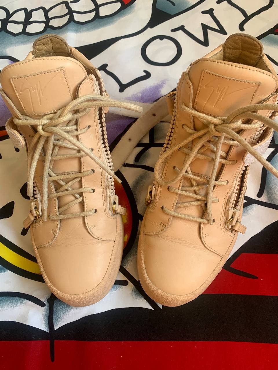 Giuseppe Zanotti Giuseppe Zanotti womens Jamie hightop sneakers Size 40EU Size US 10 / IT 40 - 3 Thumbnail