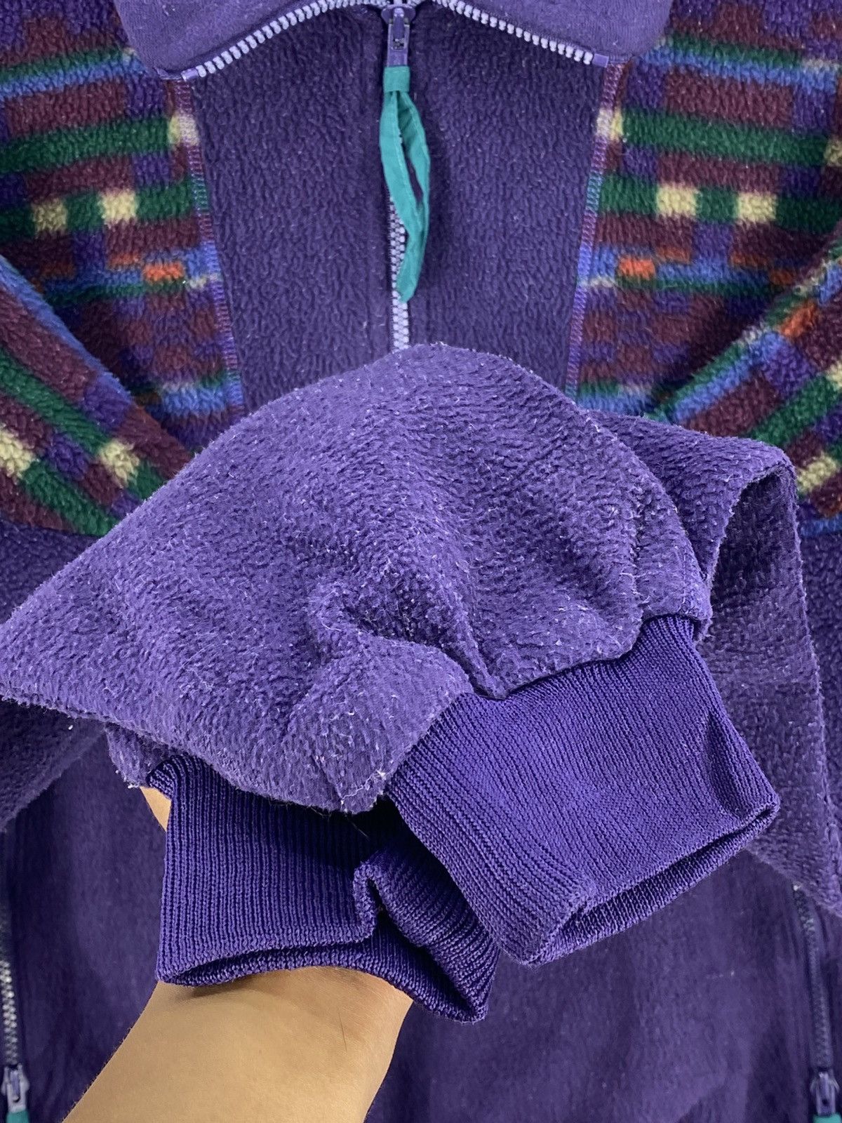 Columbia Vintage 80’s Columbia Anorak Fleece Half Zipper Jacket Size US L / EU 52-54 / 3 - 11 Thumbnail