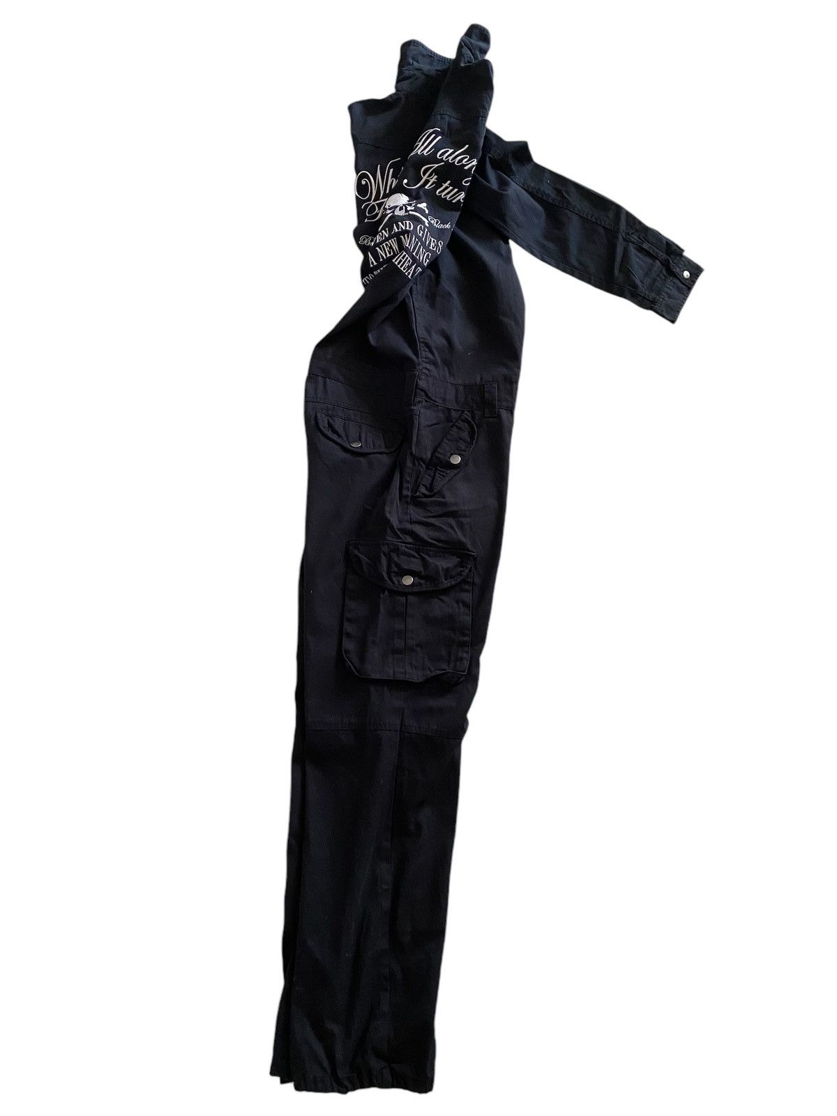 Japanese Brand × Seditionaries 💥 Black Label multi poket coveralls Skull Logo Size US M / EU 48-50 / 2 - 8 Thumbnail