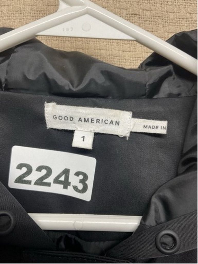 Good American Good American Volume GP0784 Hooded Zip Jacket Women Size 1 Size M / US 6-8 / IT 42-44 - 2 Thumbnail