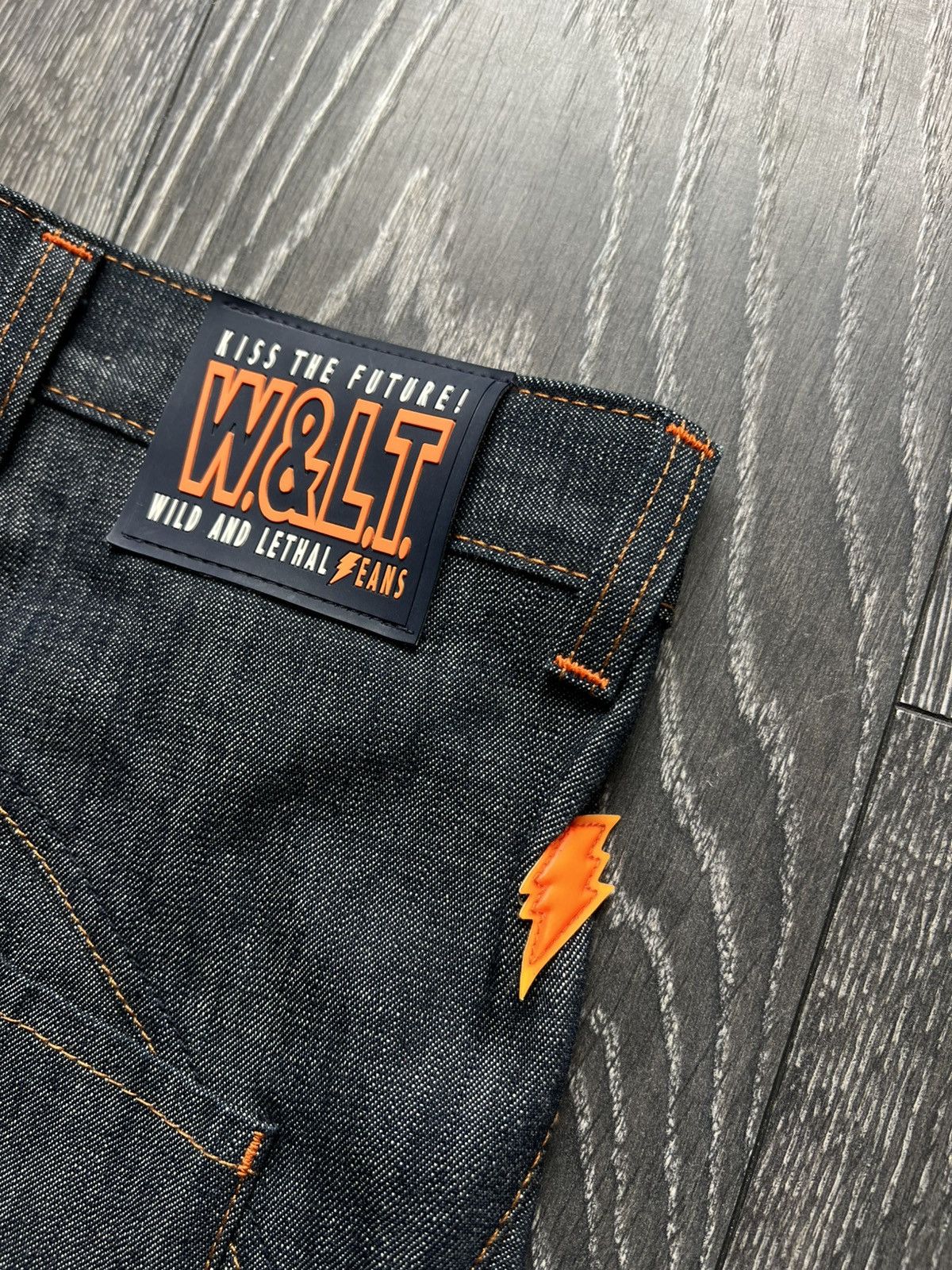 Walter Van Beirendonck NOS 1990‘s Straight Legal Fade Jeans Size US 27 - 6 Thumbnail