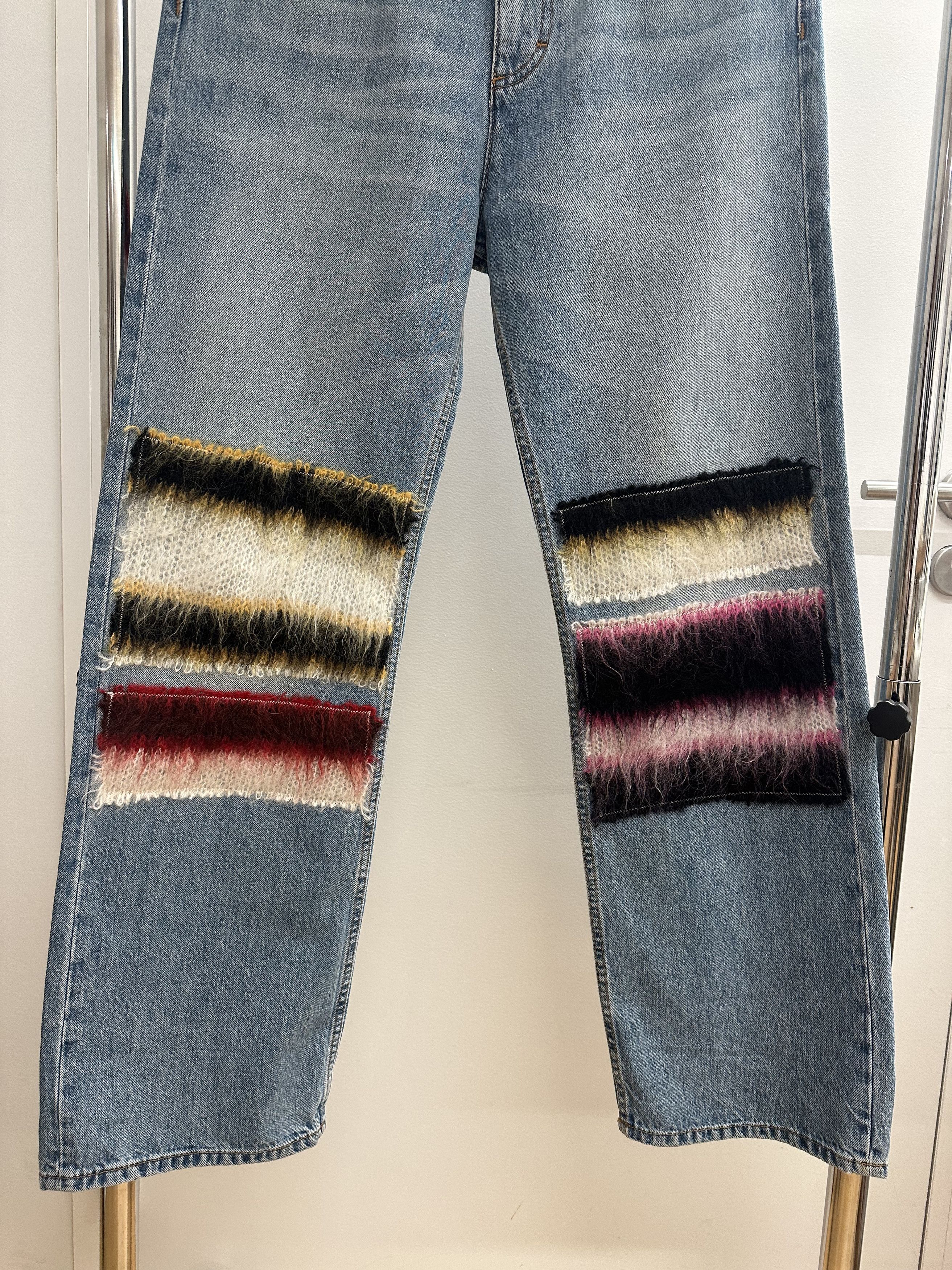 Marni Mohair Patches Jeans Size US 30 / EU 46 - 5 Thumbnail