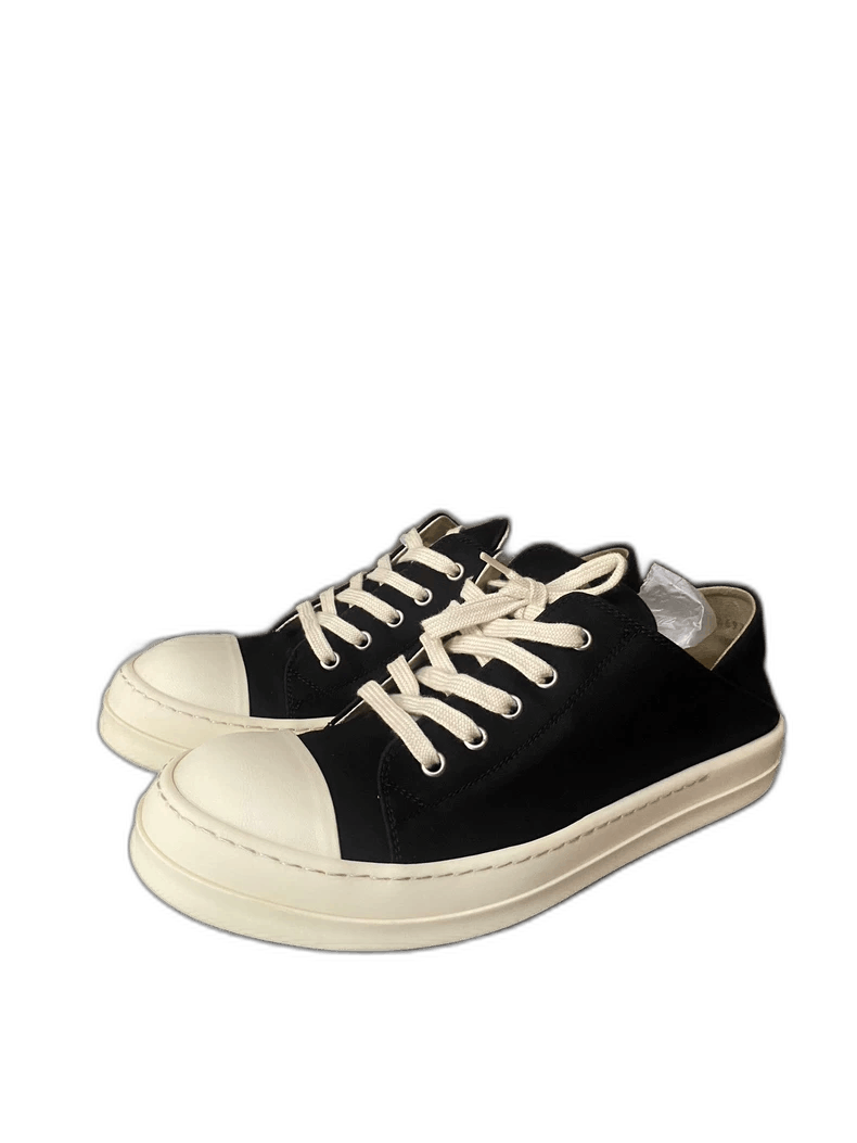 Rick Owens Rick Owens Canvas Low-Top Sneakers Size US 9 / EU 42 - 1 Thumbnail