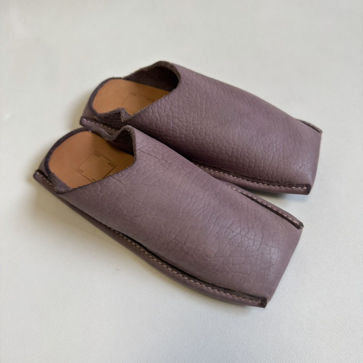 Guidi ‘Violet Bison Leather’ Mule Shoes Size US 8 / IT 38 - 3 Thumbnail